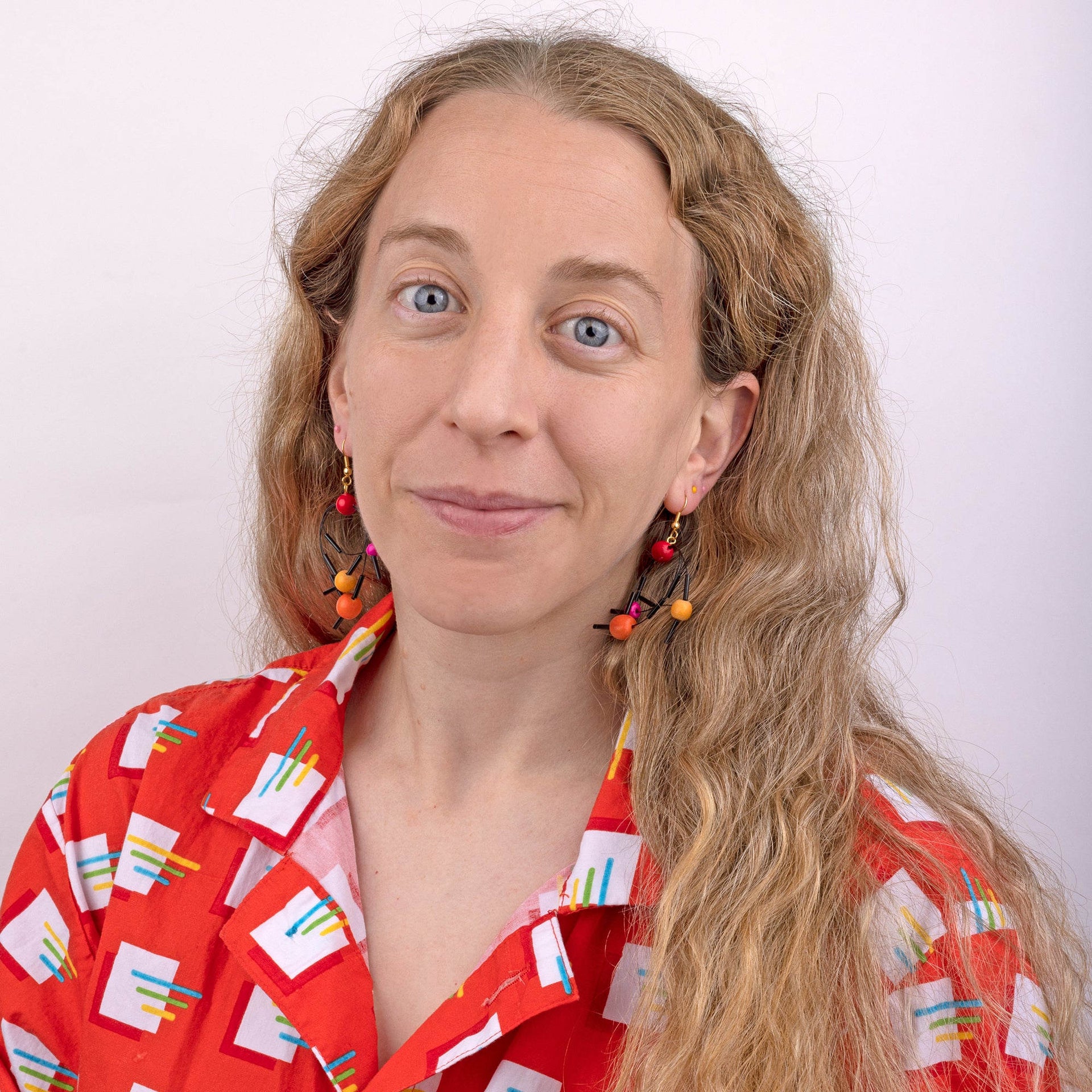 Solar System Vintage Earrings