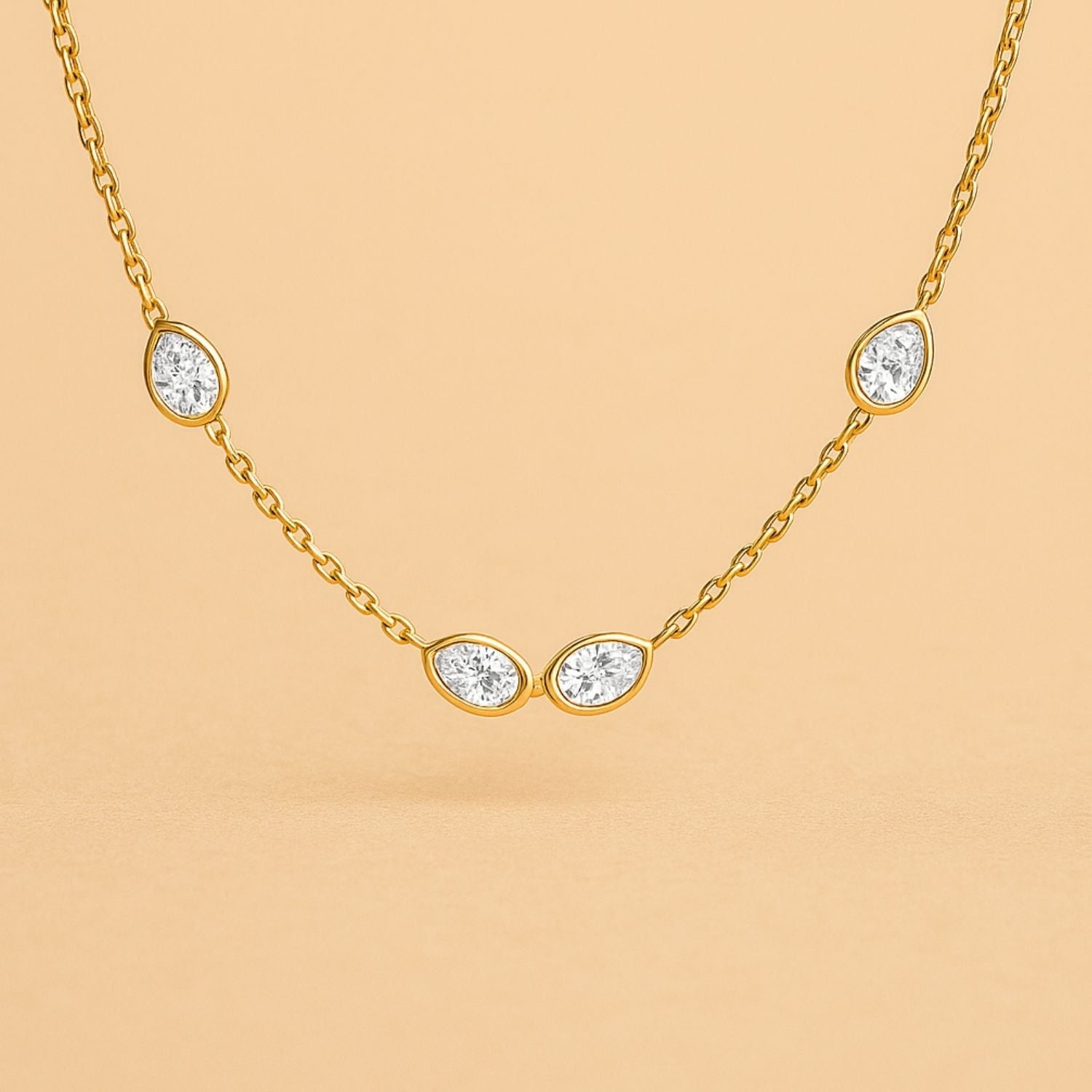 Solene Dew Station Necklace