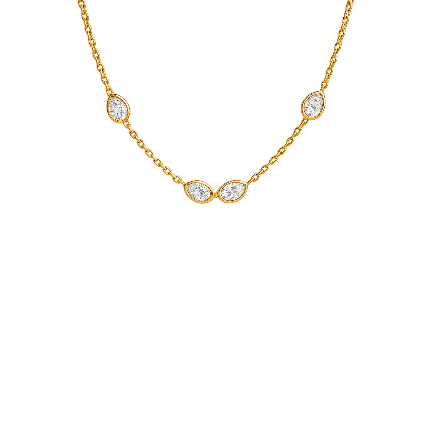 Solene Dew Station Necklace