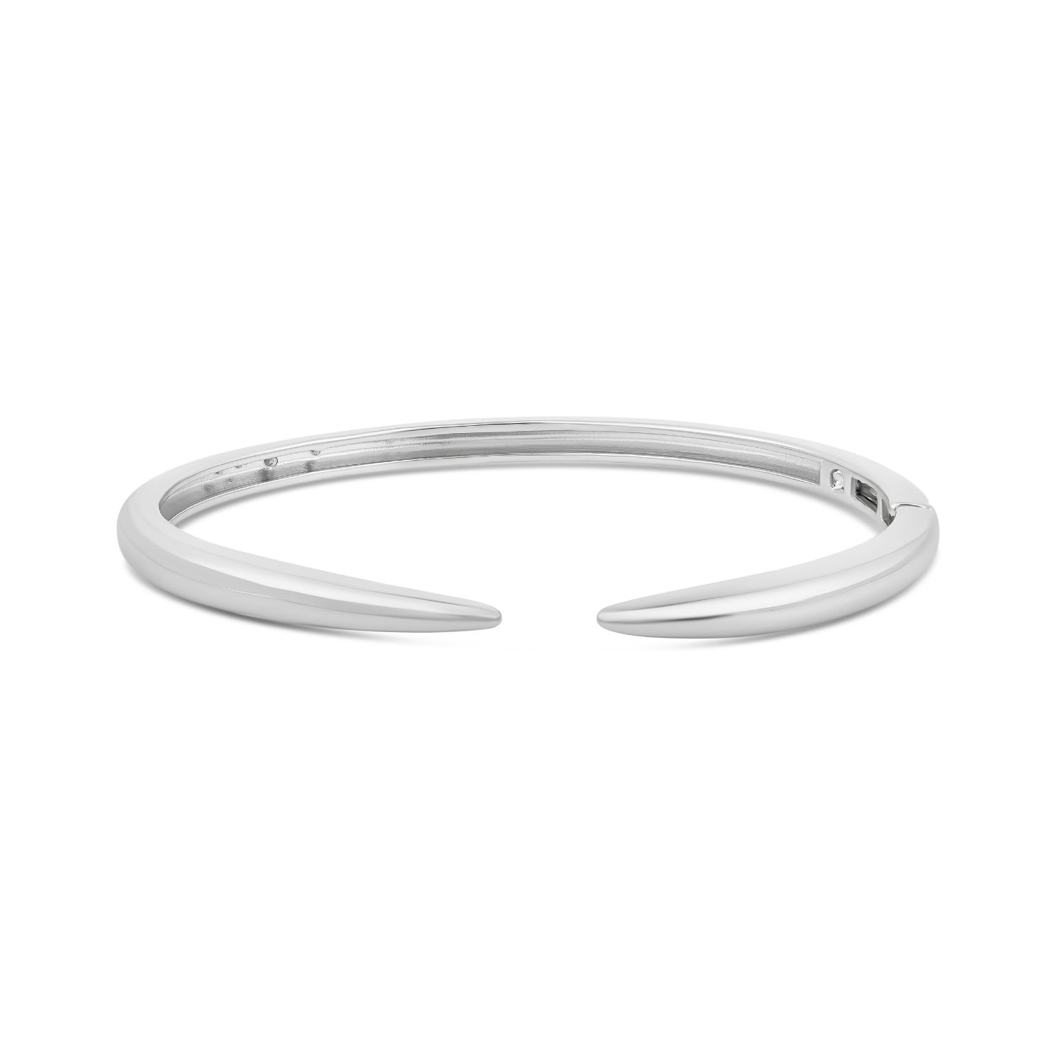 Solid Claw Cuff - Silver