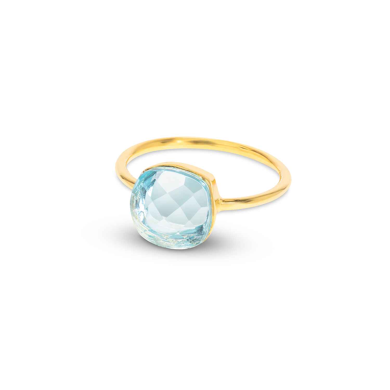 Sophia Blue Topaz Gemstone Ring