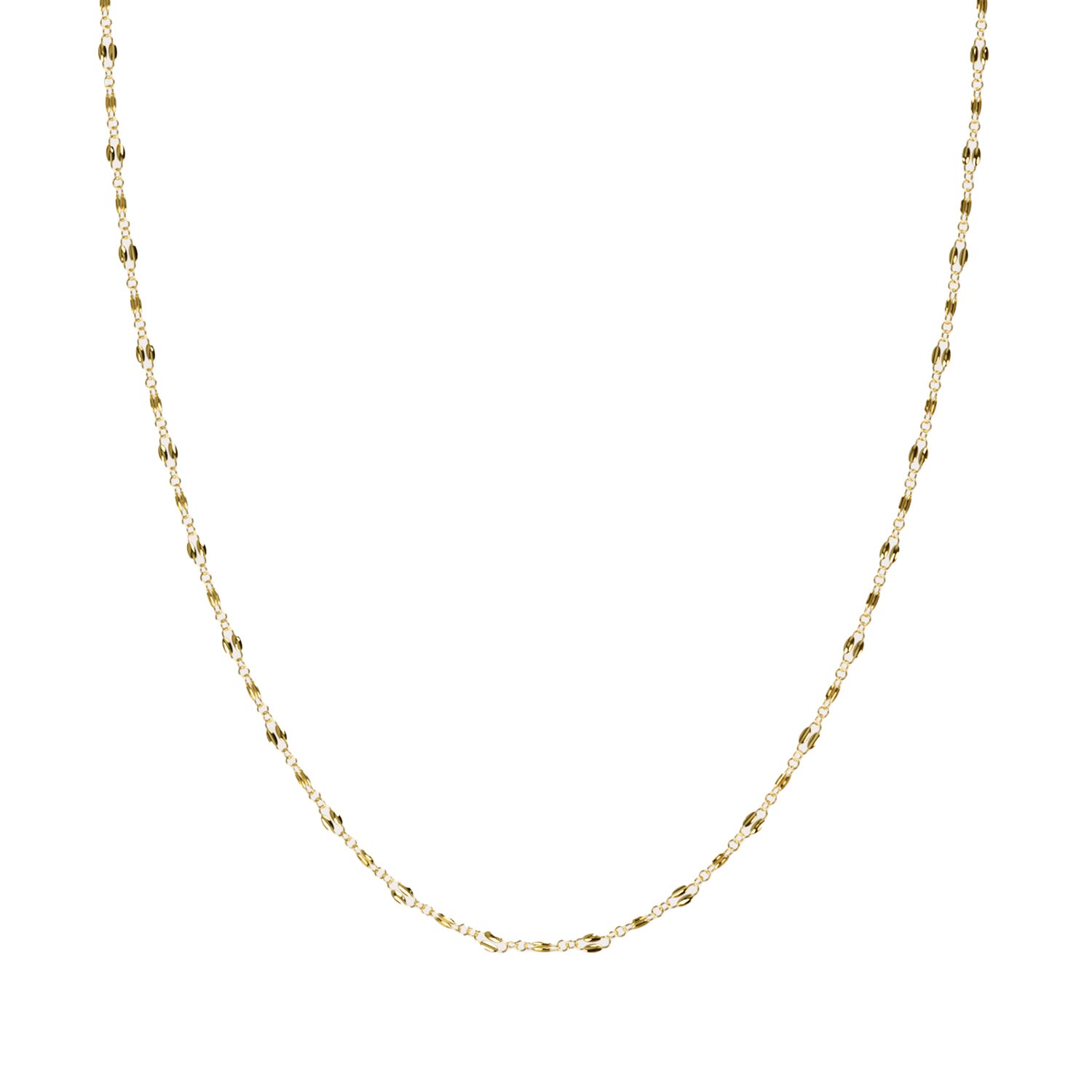 Sophia Chain Necklace Delicate Gold Filled Thin With Extender Extension