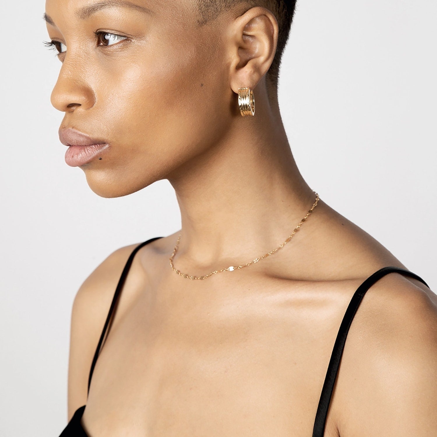 Sophia Chain Necklace Delicate Link Layering Chain Gold Filled