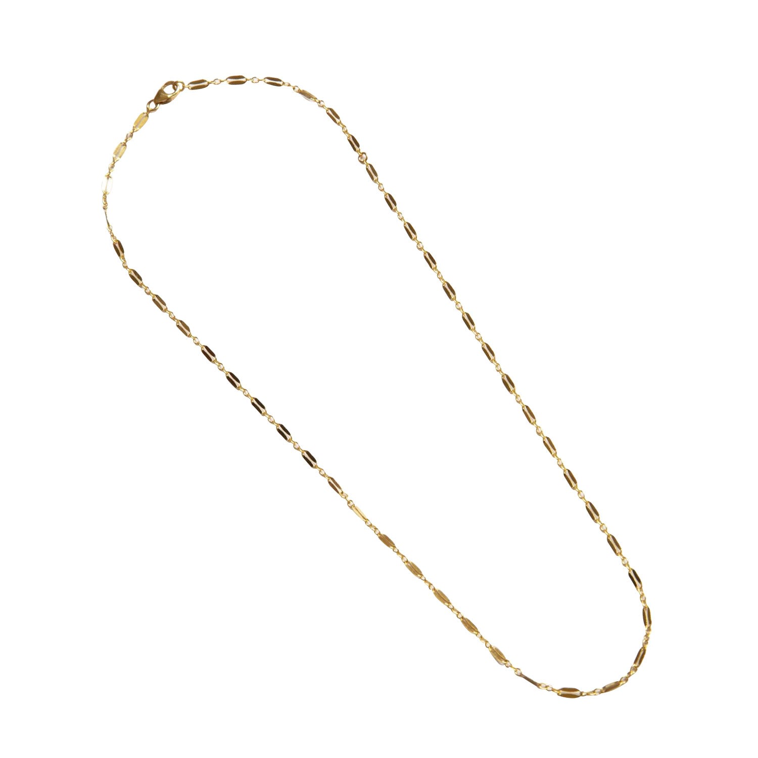 Sophia Chain Necklace Delicate Link Layering Chain Gold Filled