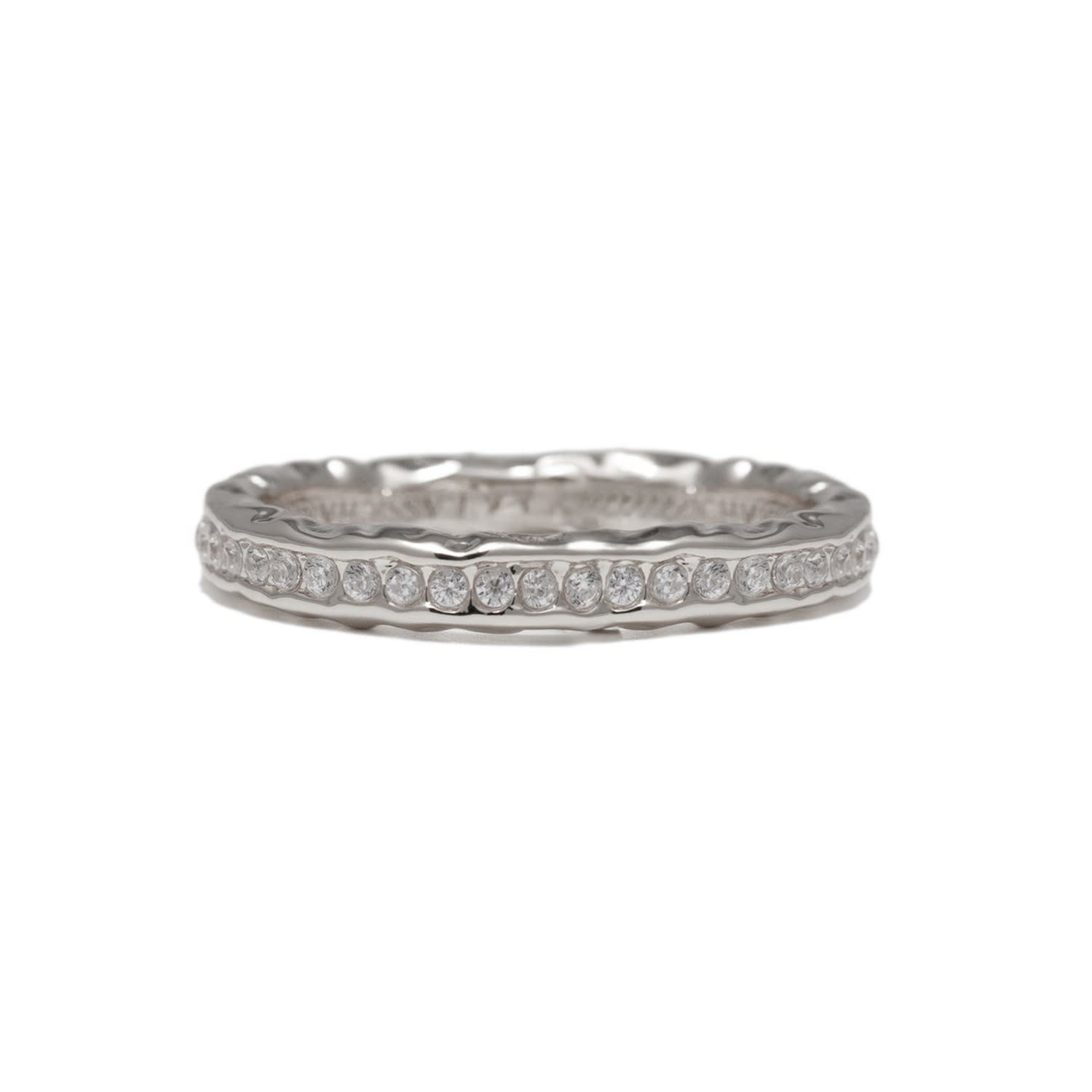 Sophie Silver Molten Eternity Stackable Ring