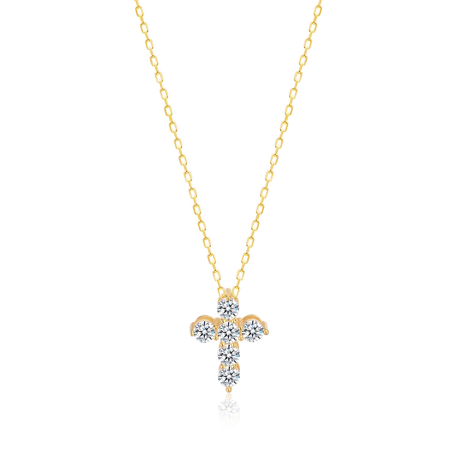 Sparkling Cross Necklace