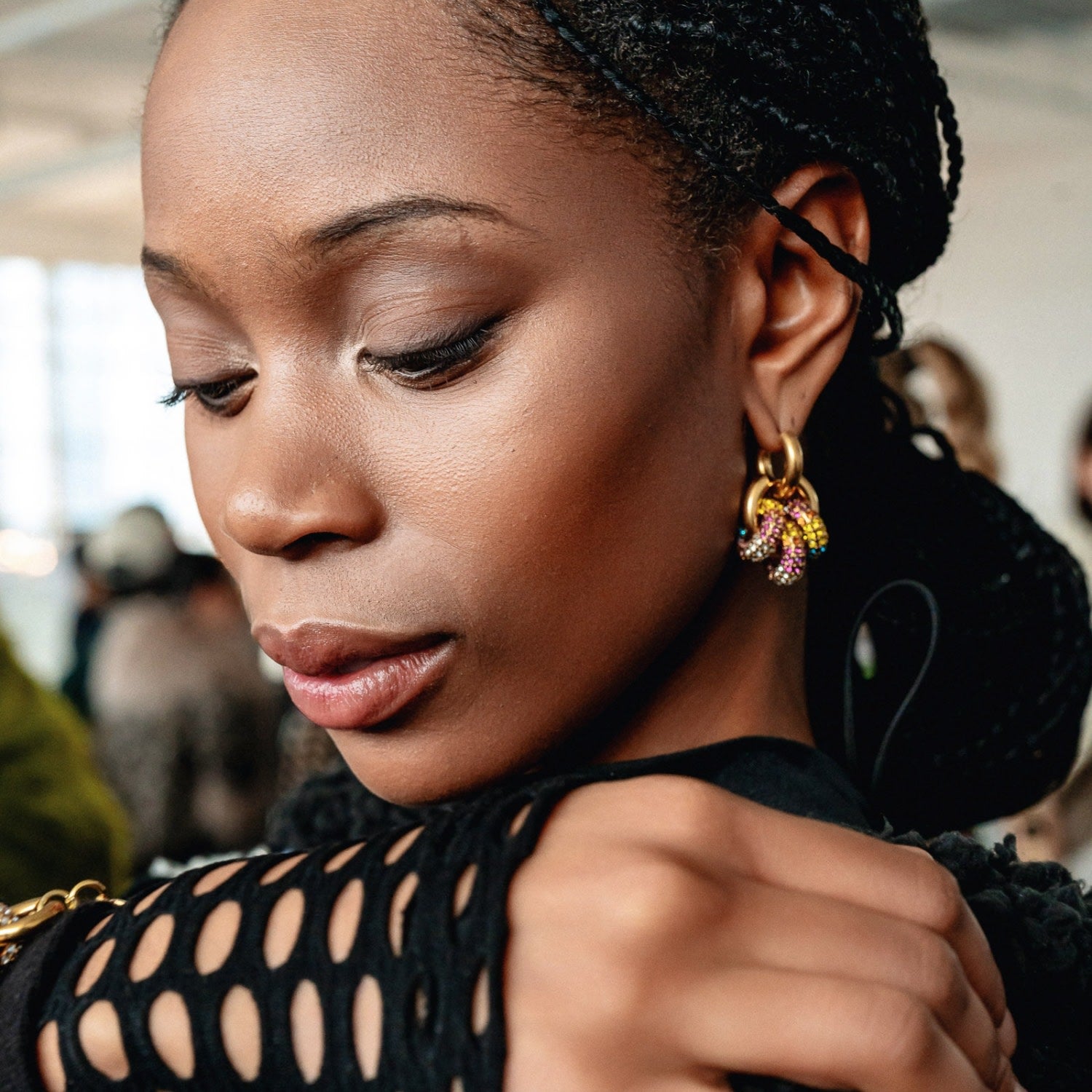 Sphere Harmony Trio Earrings - Multicolor