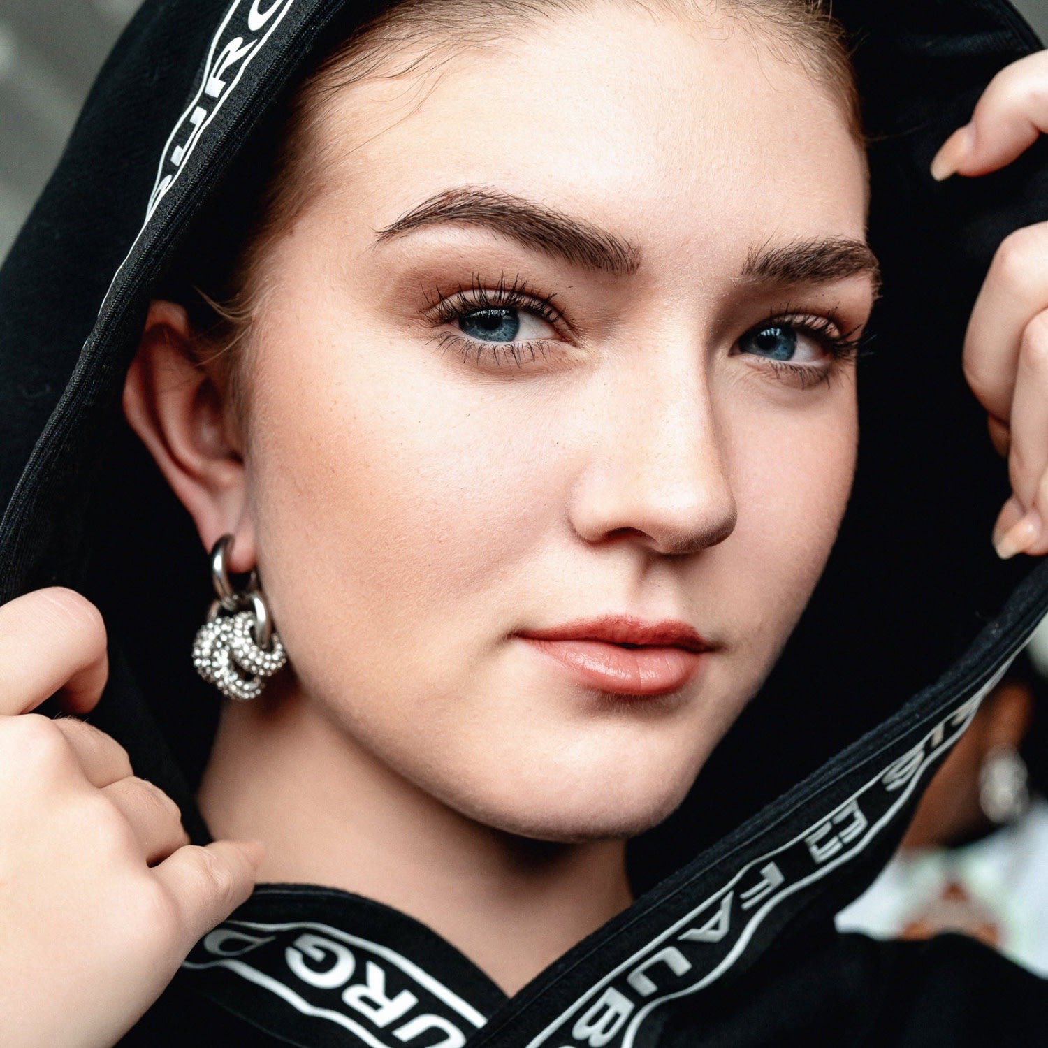 Sphere Harmony Trio Earrings - Silver