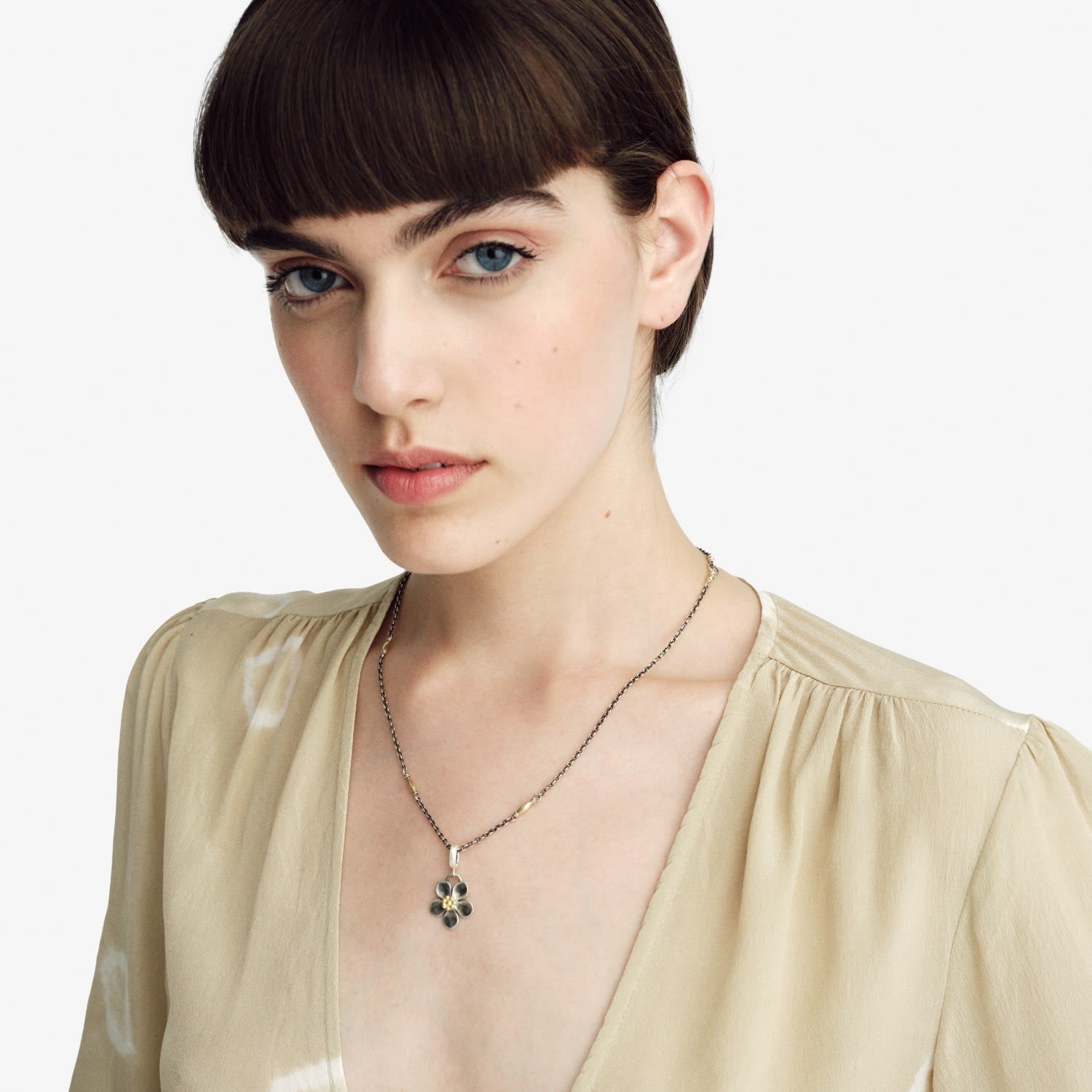 Spring Flower Clip-On Pendant