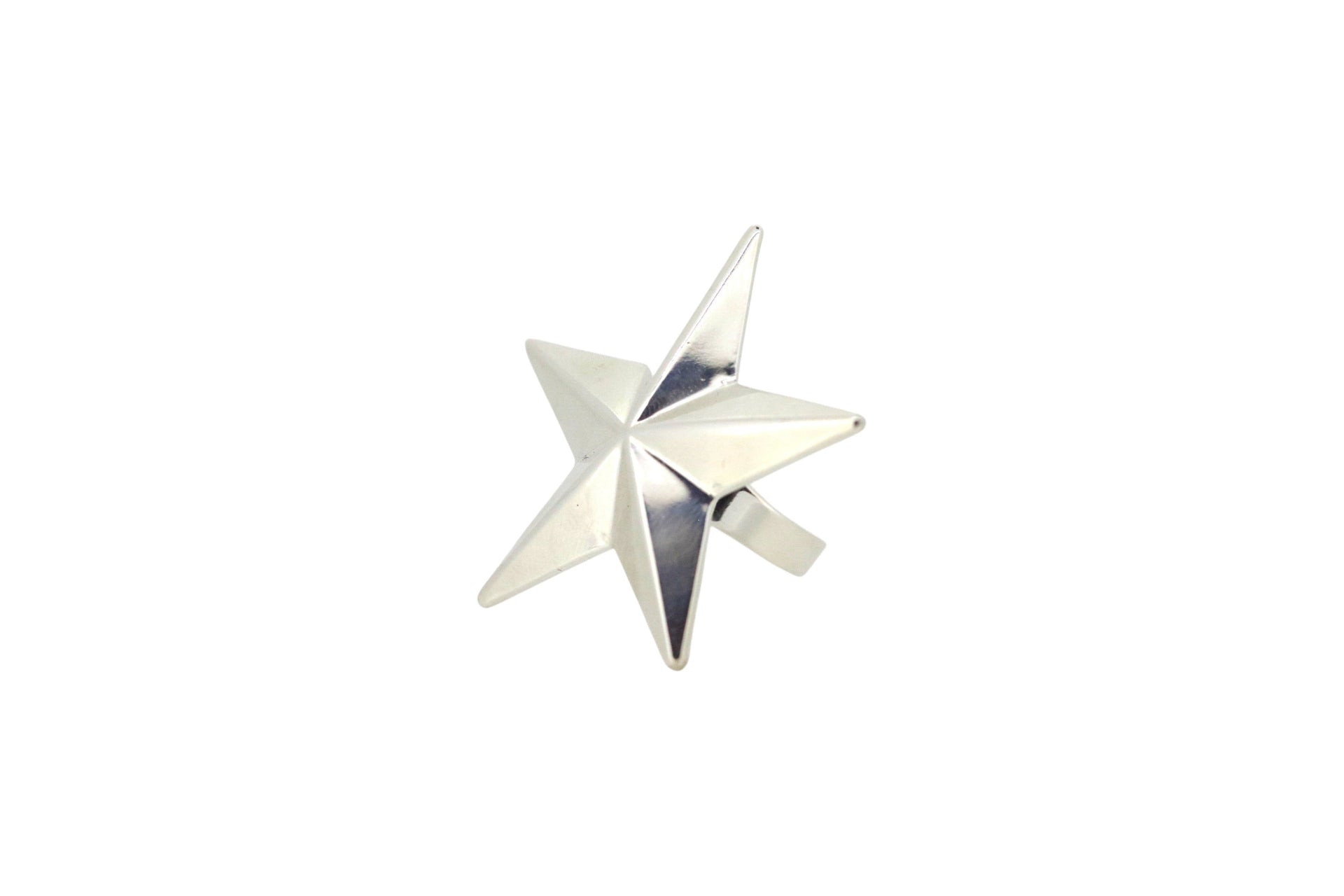 Big Star Ring In Silver