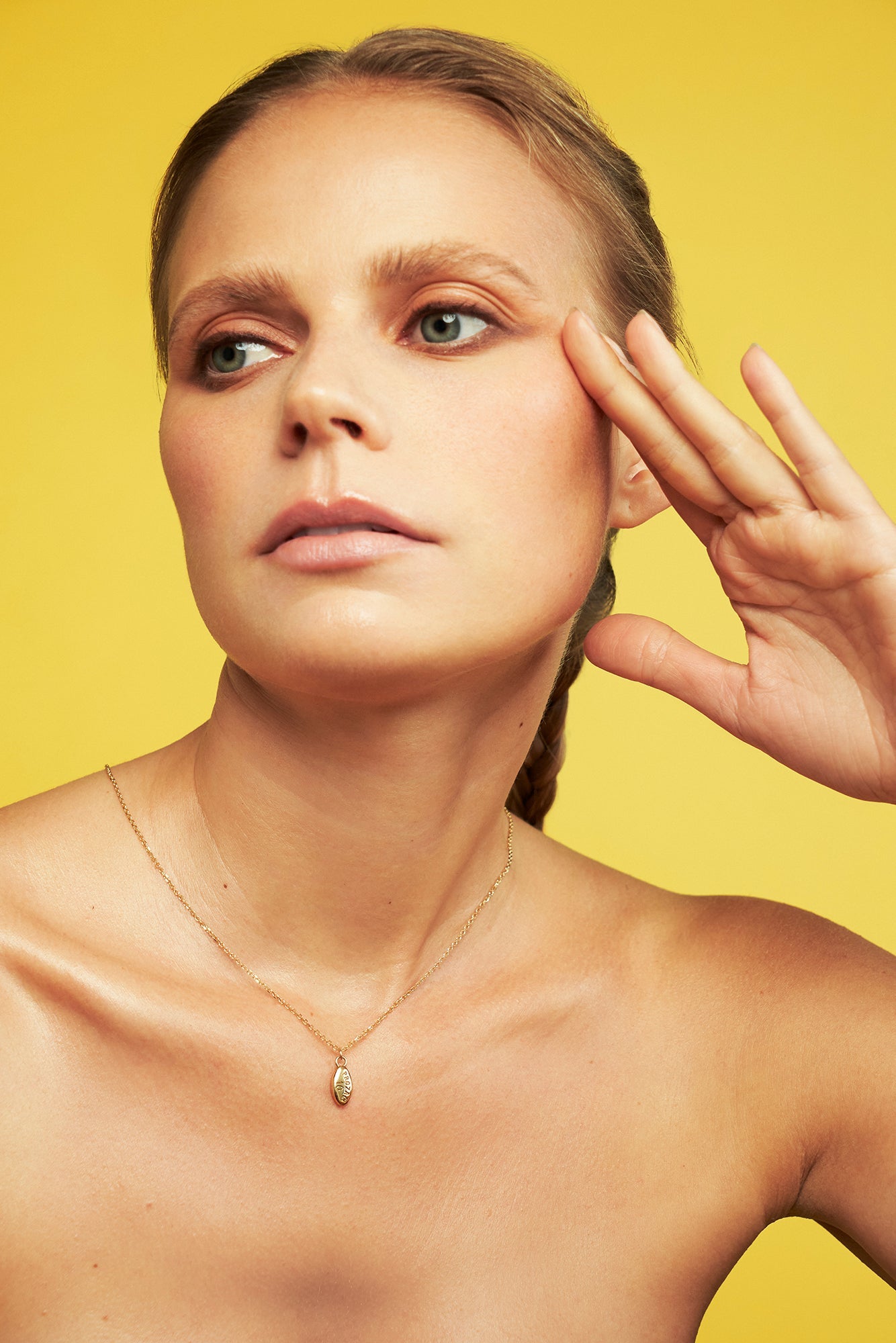 Stable - Prozac Pill Necklace In Sterling Silver