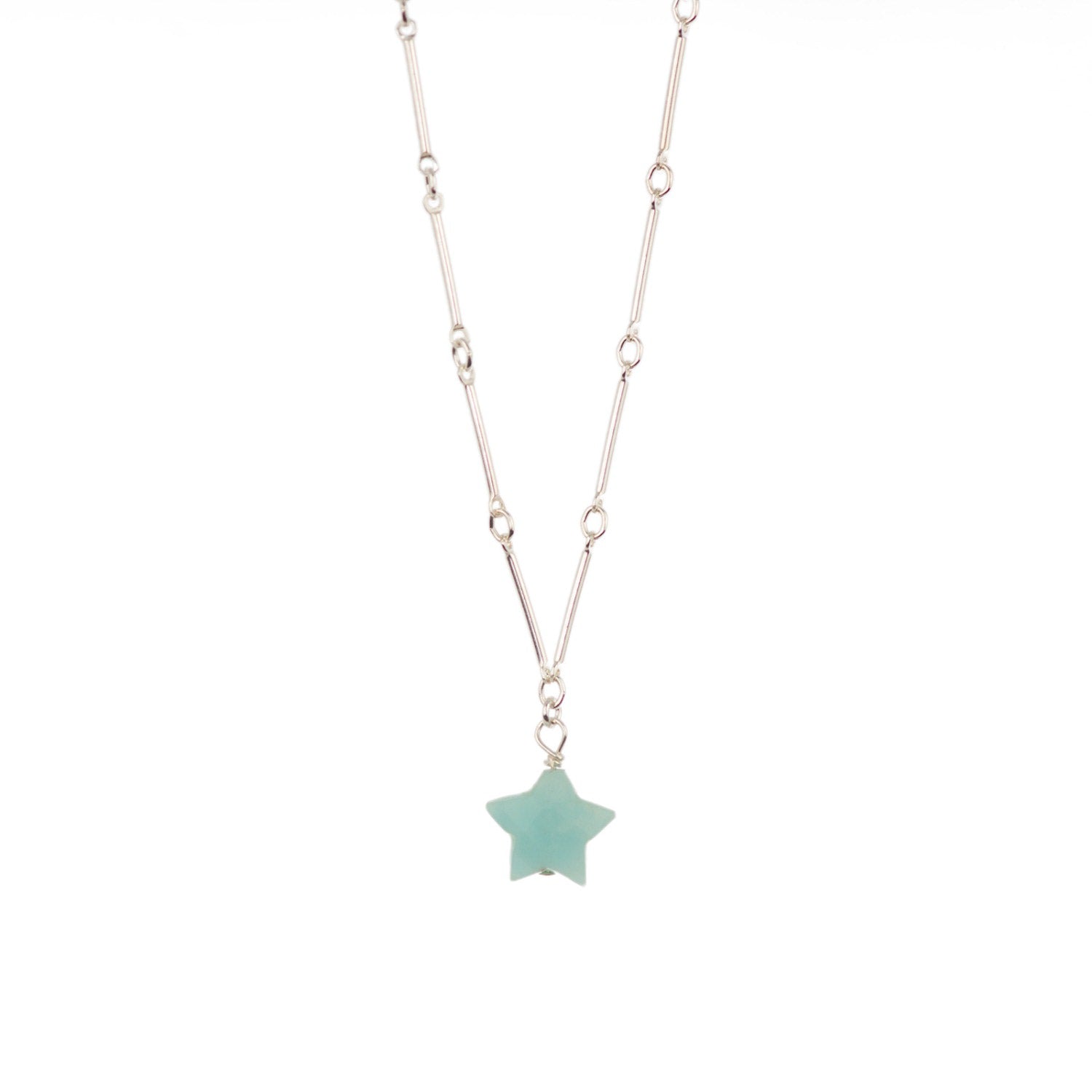 Star Amazonite Necklace.
