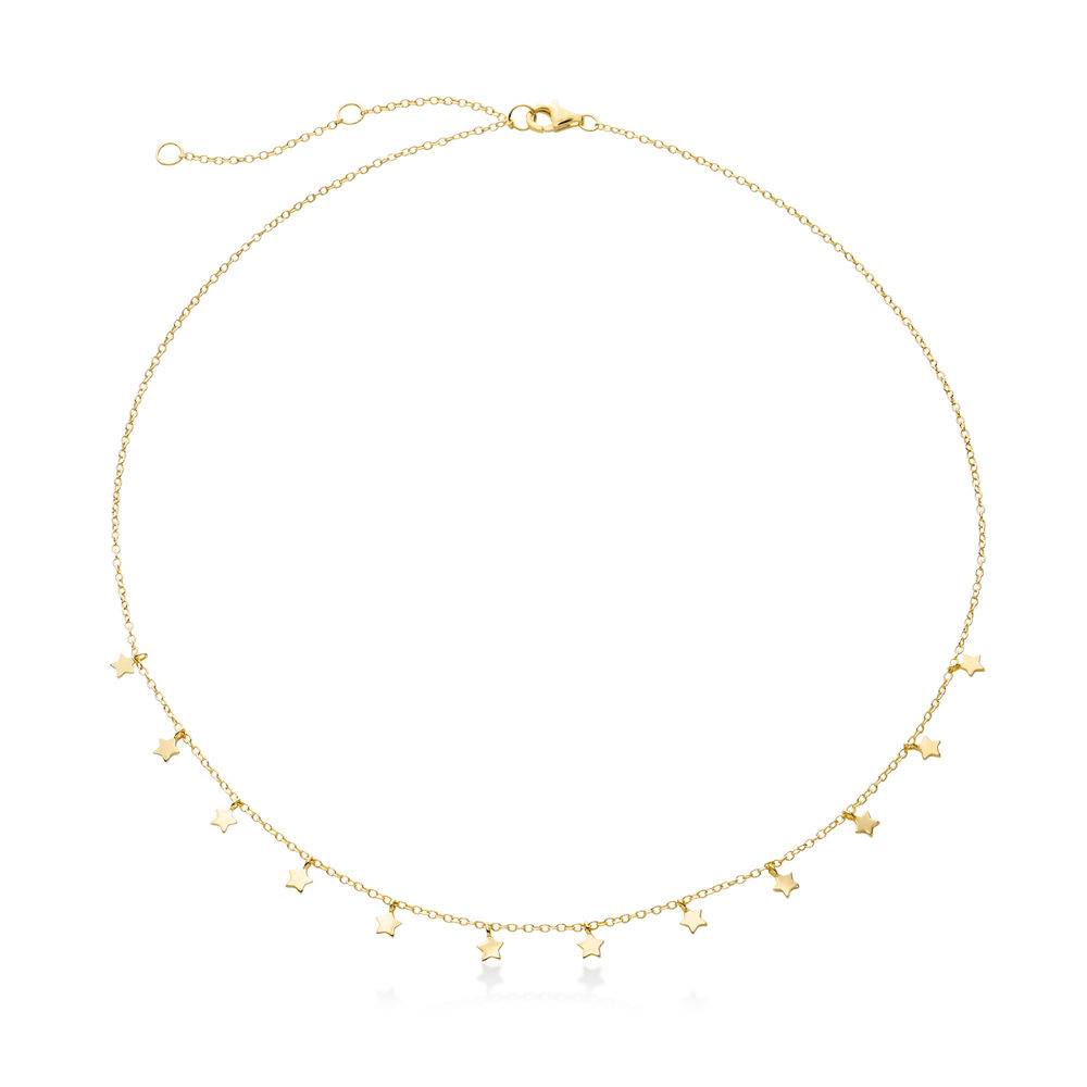 Star Choker Necklace in Gold Plating