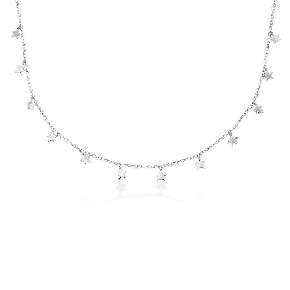 Star Choker necklace in Silver