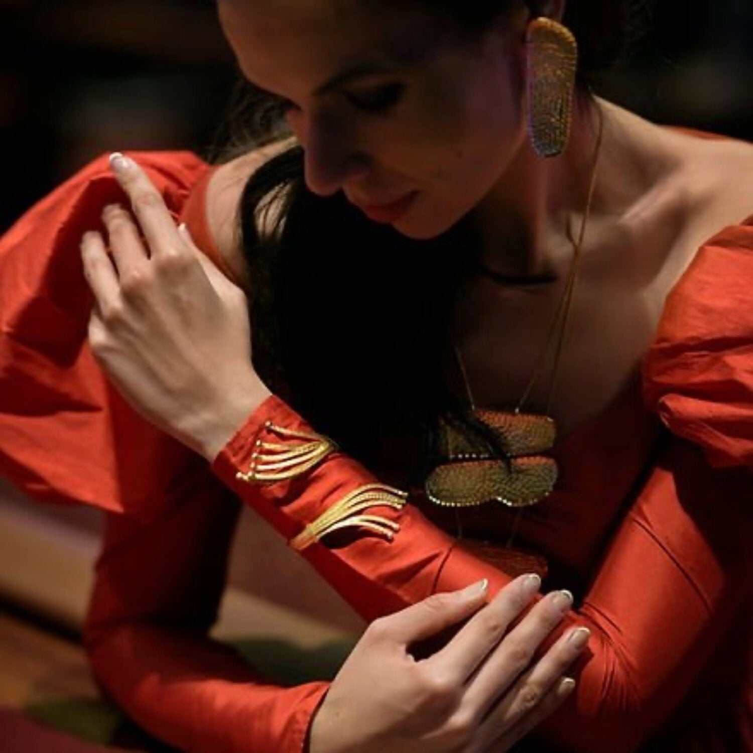 Starburst Gold Braclet