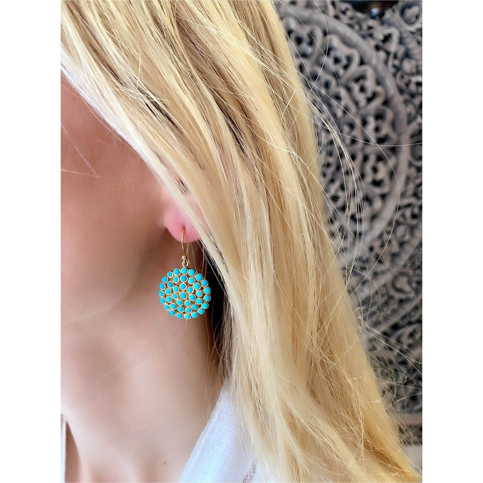 Starburst Drops - Arizona Turquoise