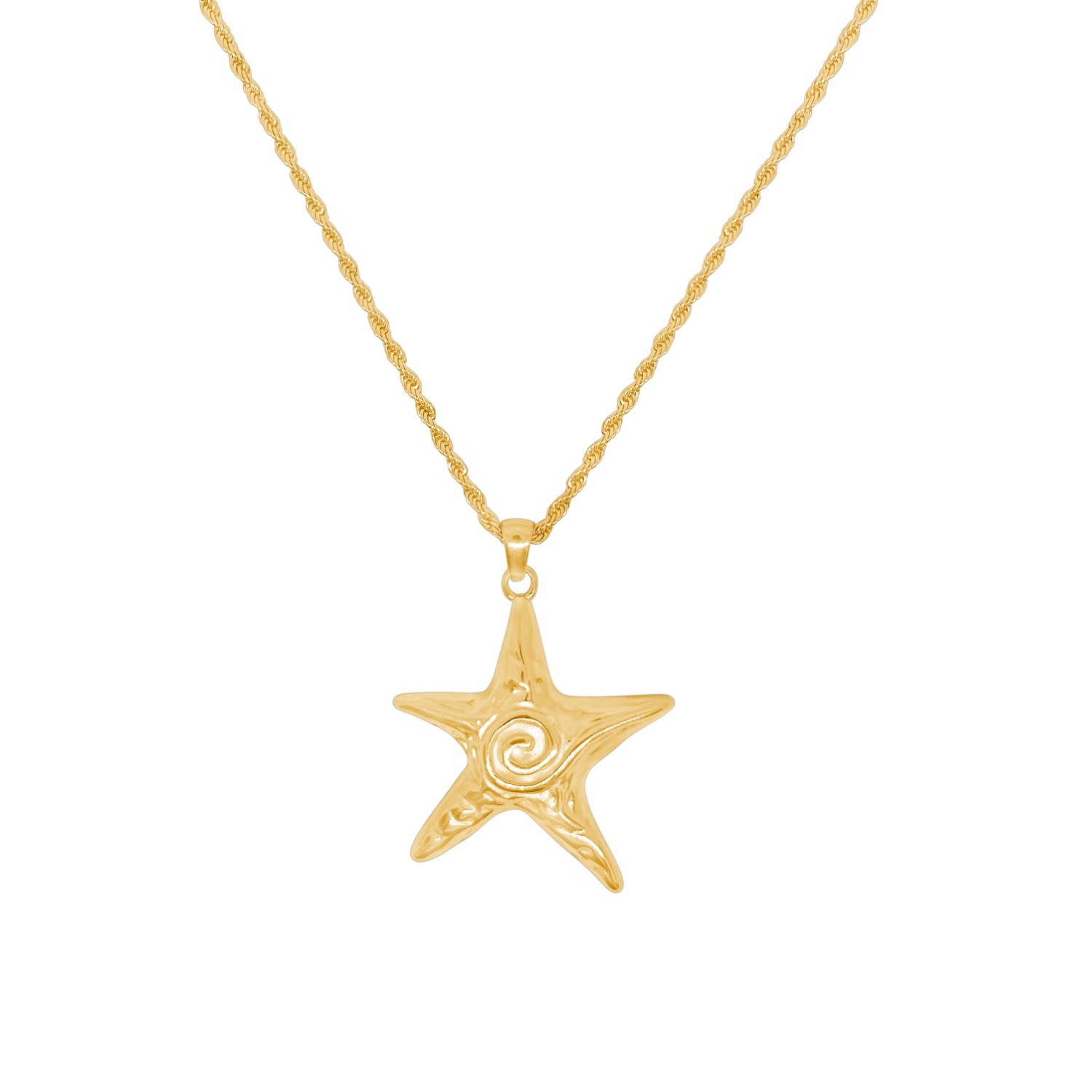 Starfish Choker Gold