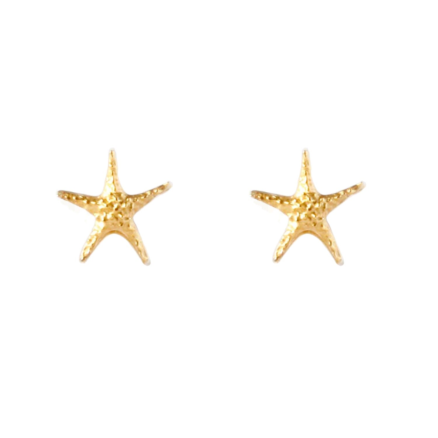 Starfish Earrings - Gold