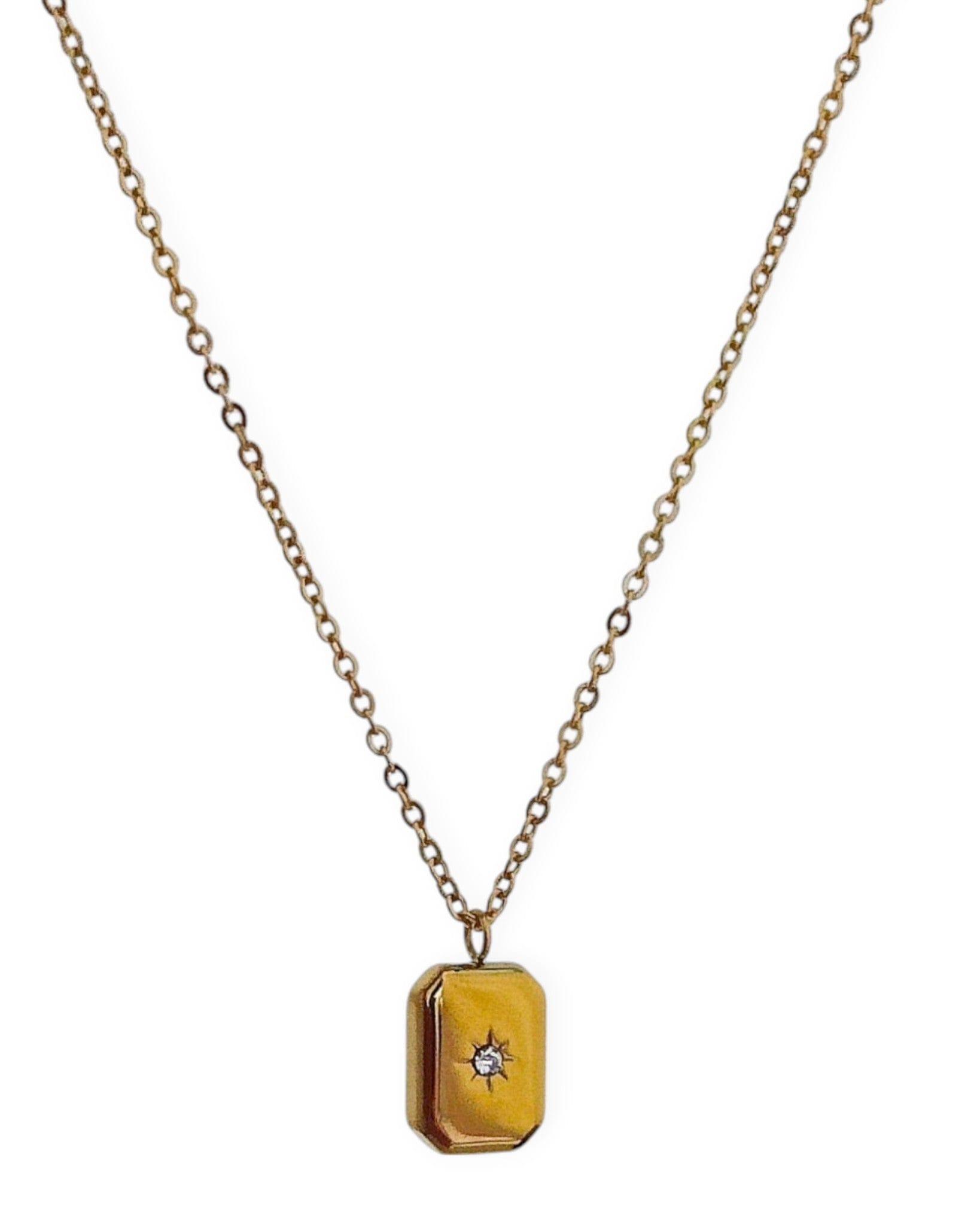 Starlight Charm Necklace In Gold