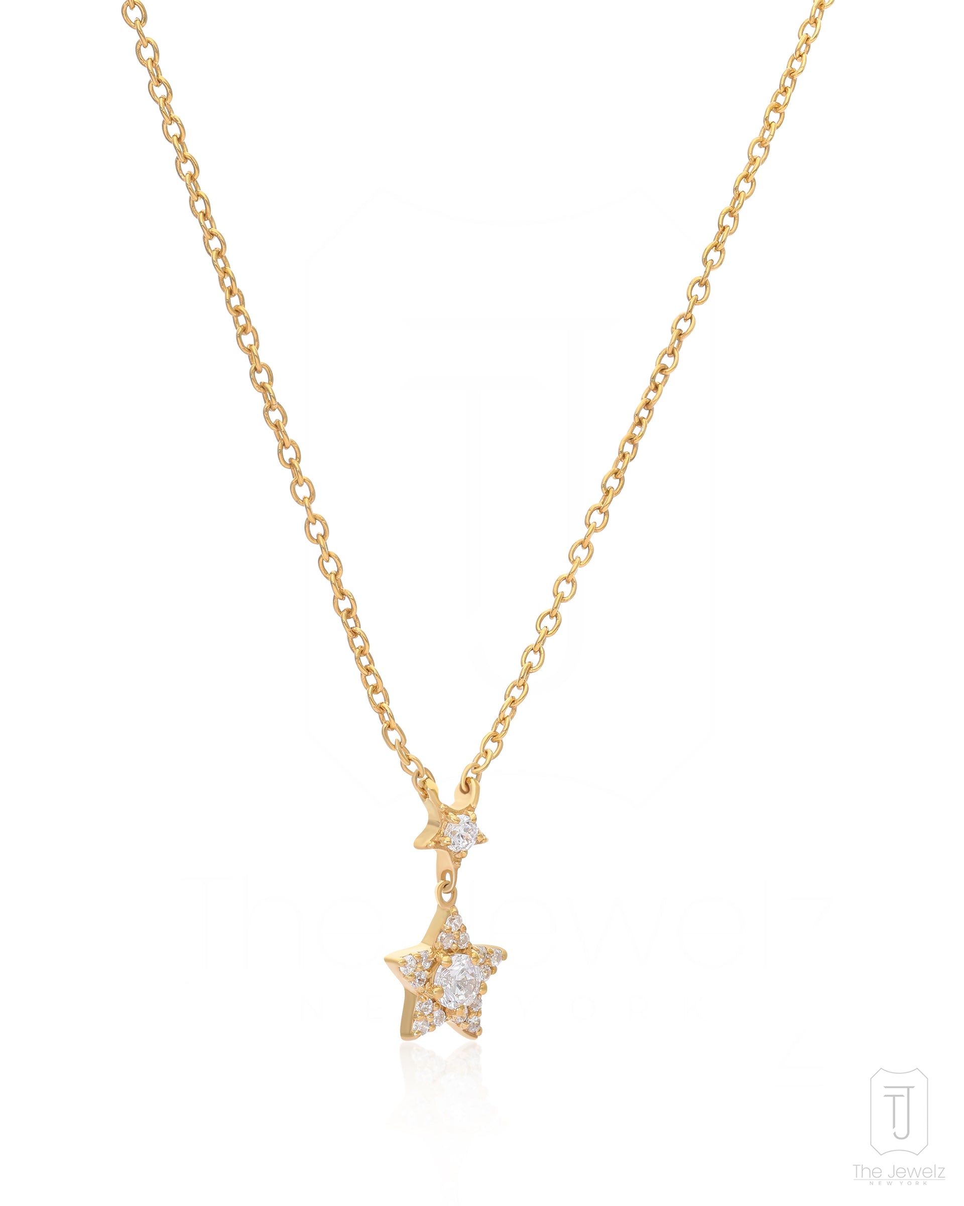Starlight Halo' Silver Necklace