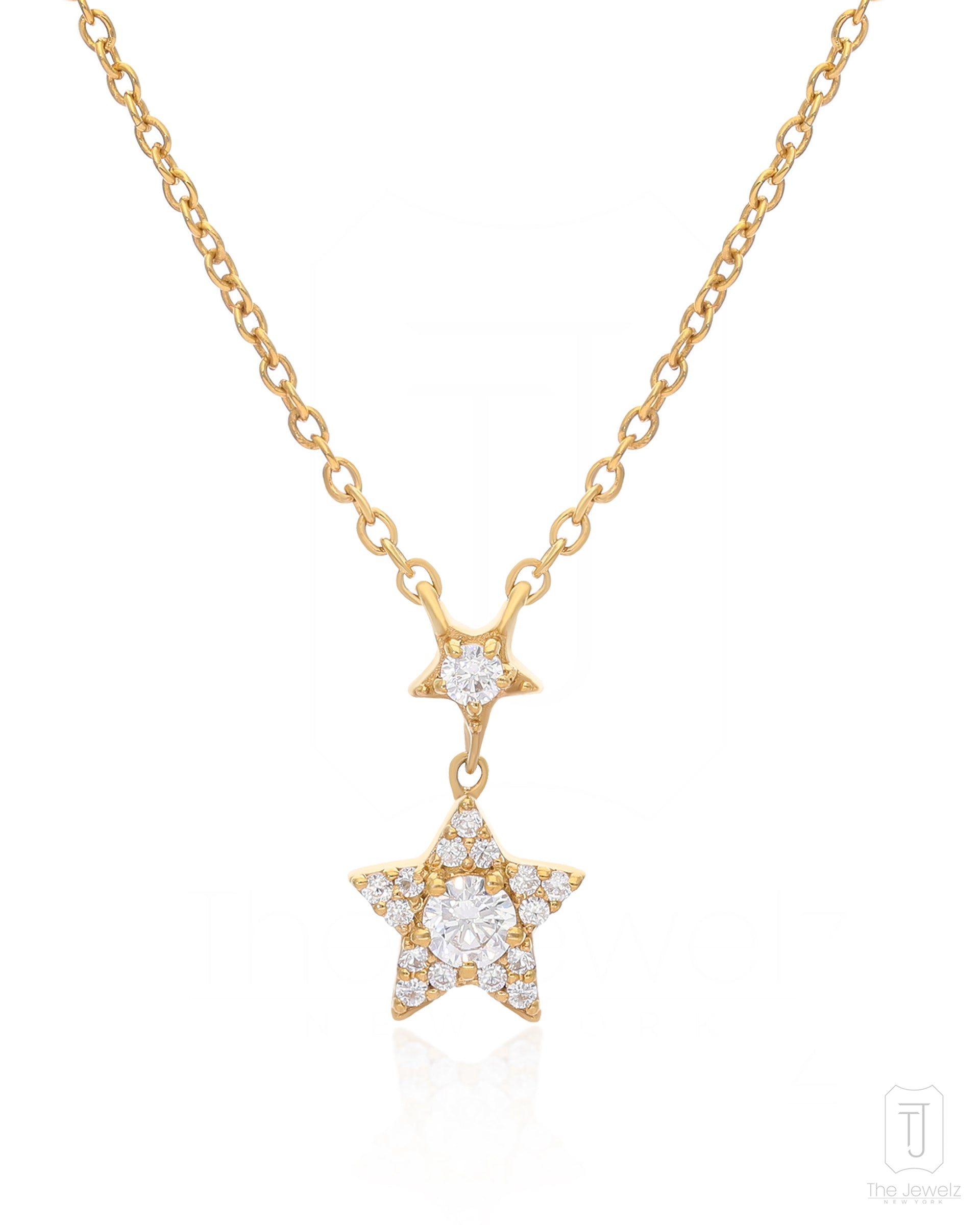 Starlight Halo' Silver Necklace