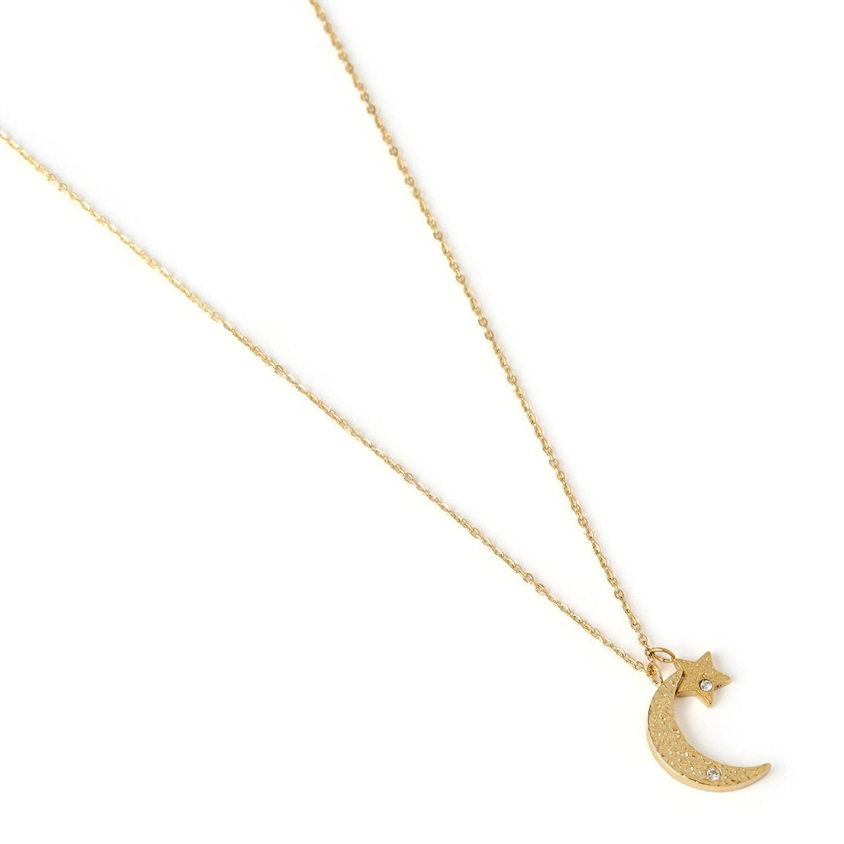 Starry Night Gold Necklace