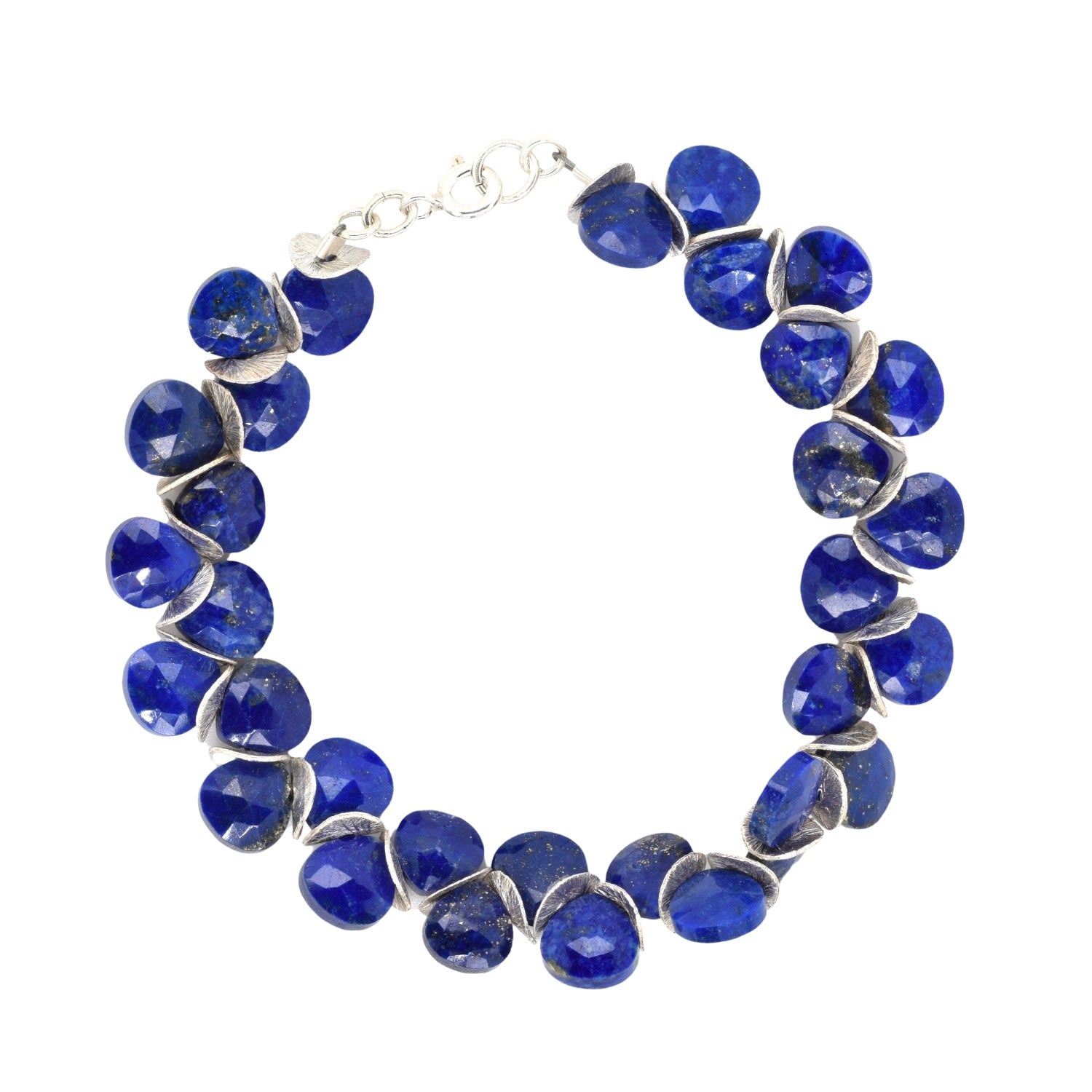 Starry Night Signature Lapis Sterling Bracelet