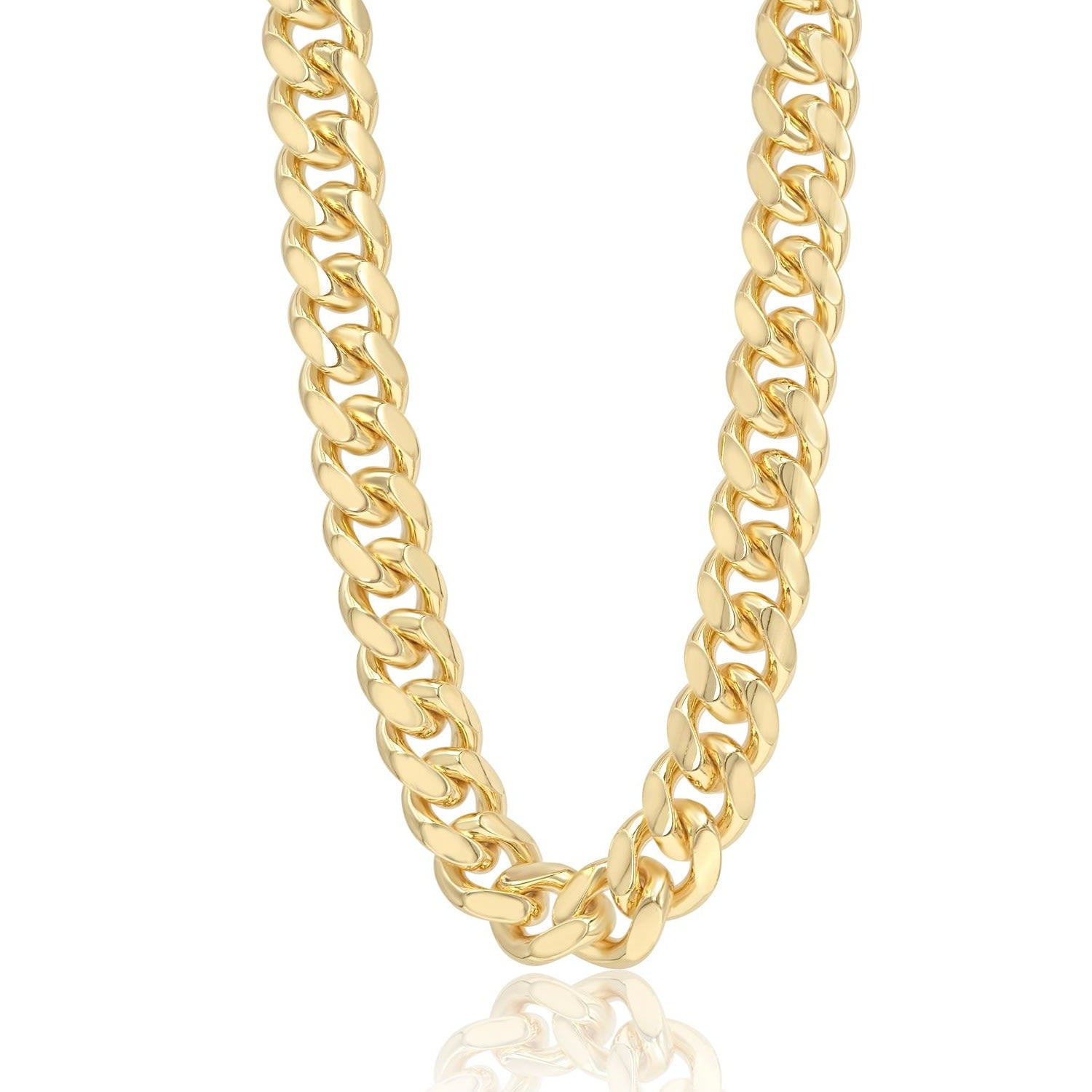 Statement Cuban Necklace- Gold