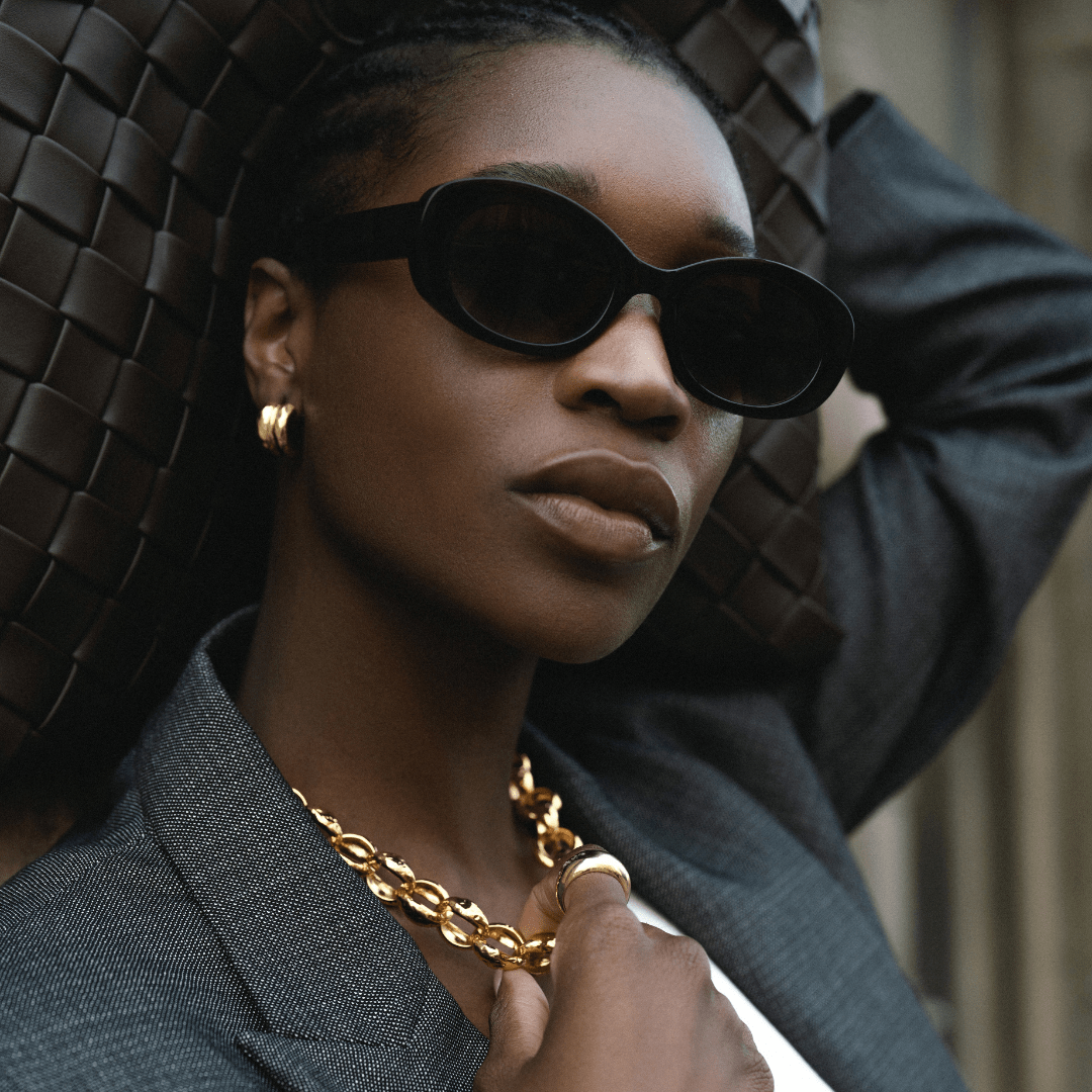 Polished Hammered Demi Hoop Earrings