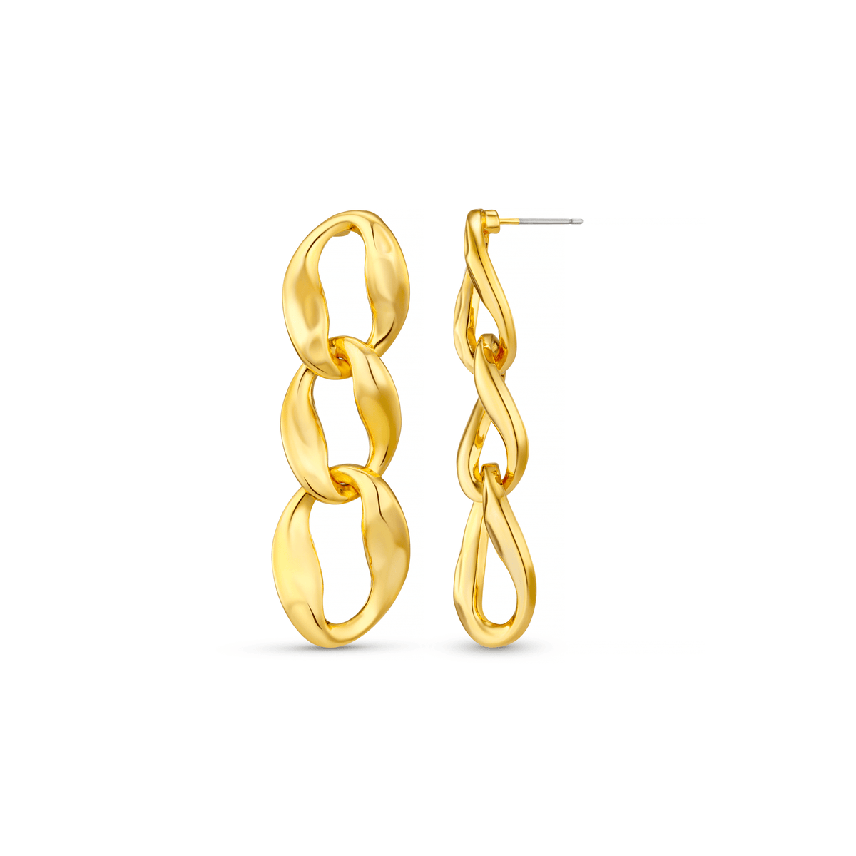 Statement Chain Drop Earrings