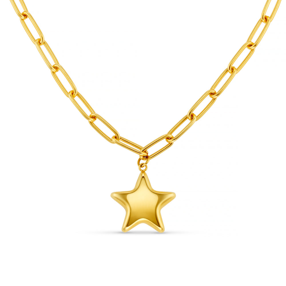 Statement Star Charm Necklace