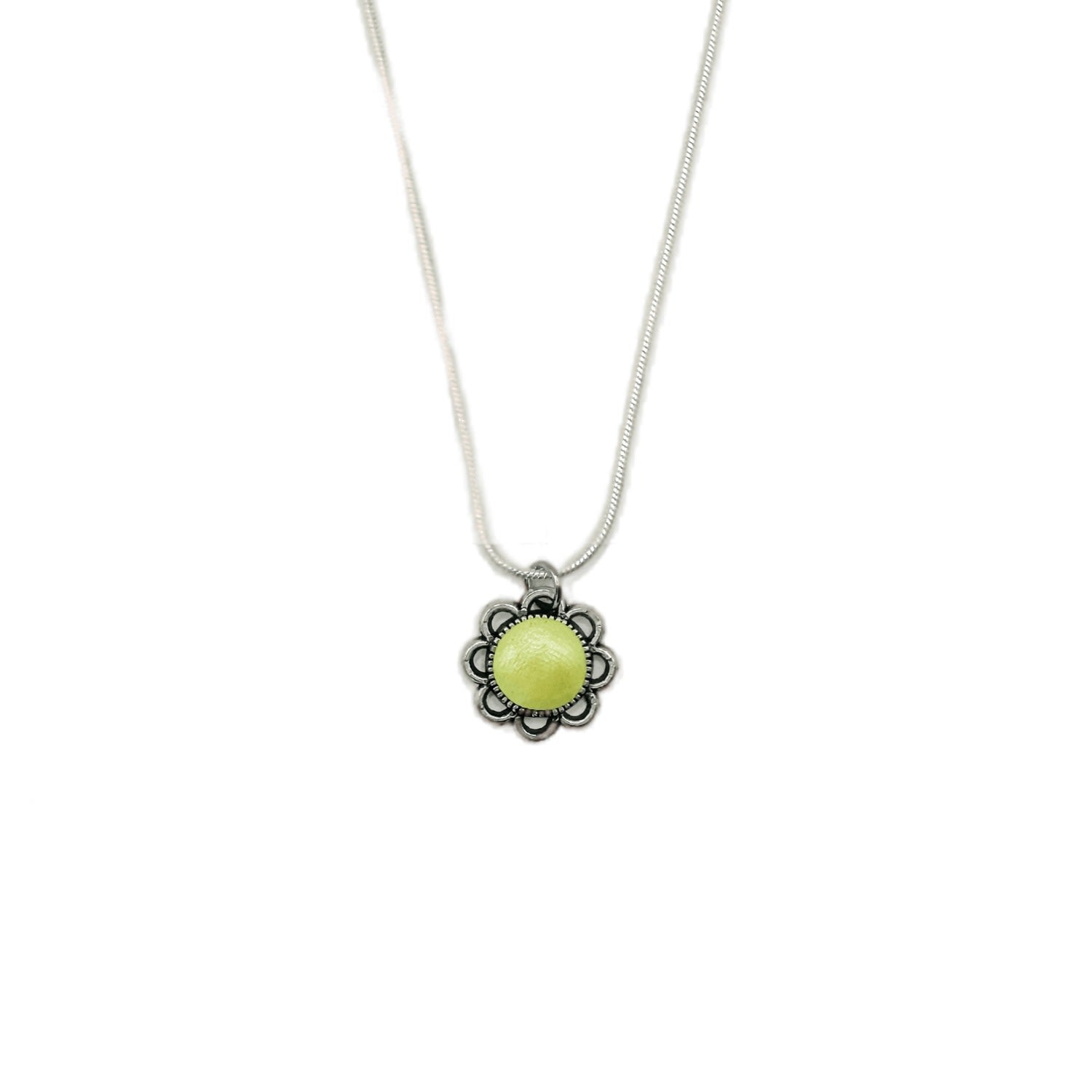 Sterling Silver Blossom Necklace