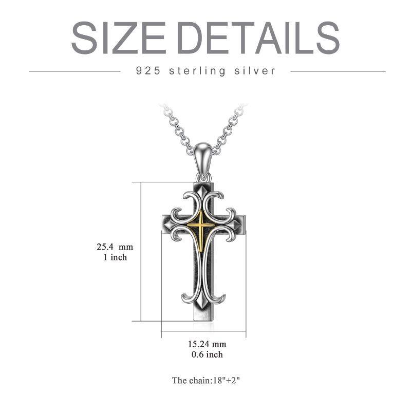 Sterling Silver Cross Pendant Necklace