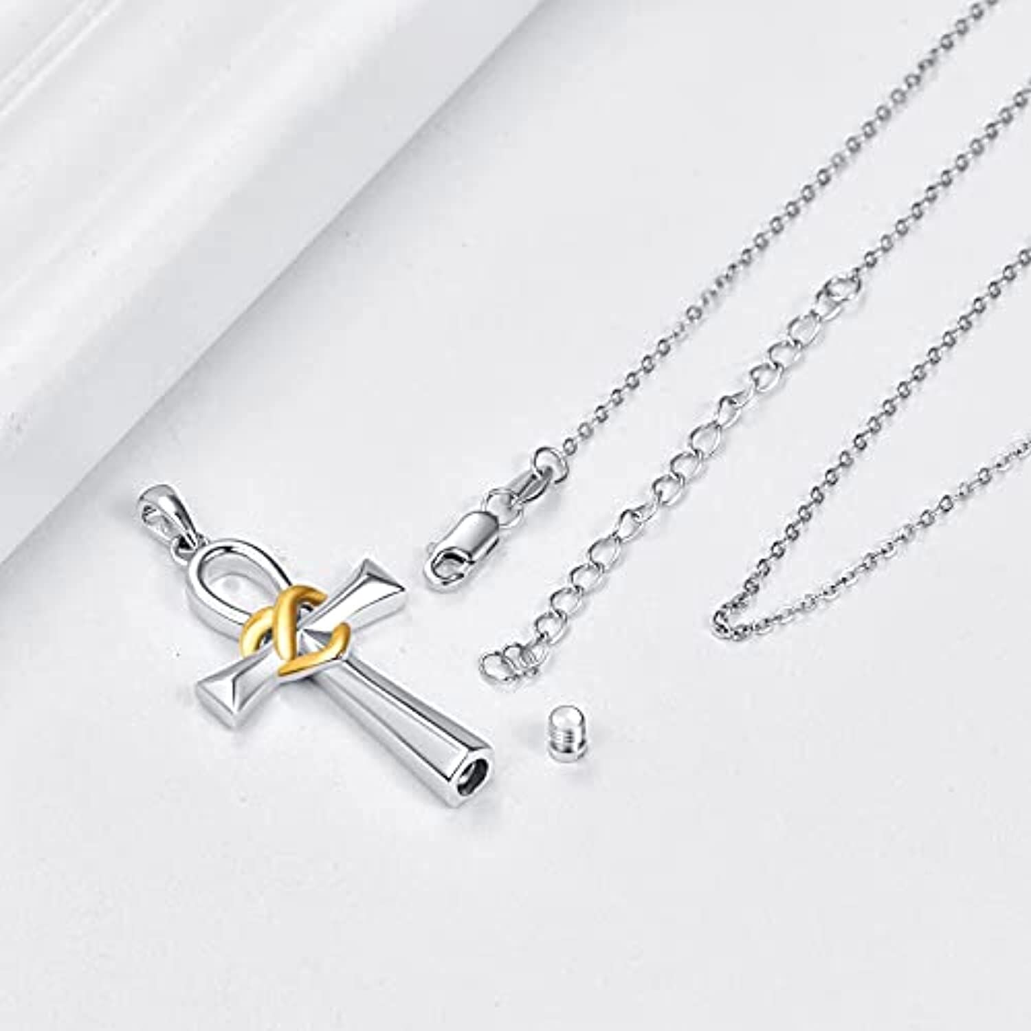 Sterling Silver Cross Pendant Necklace