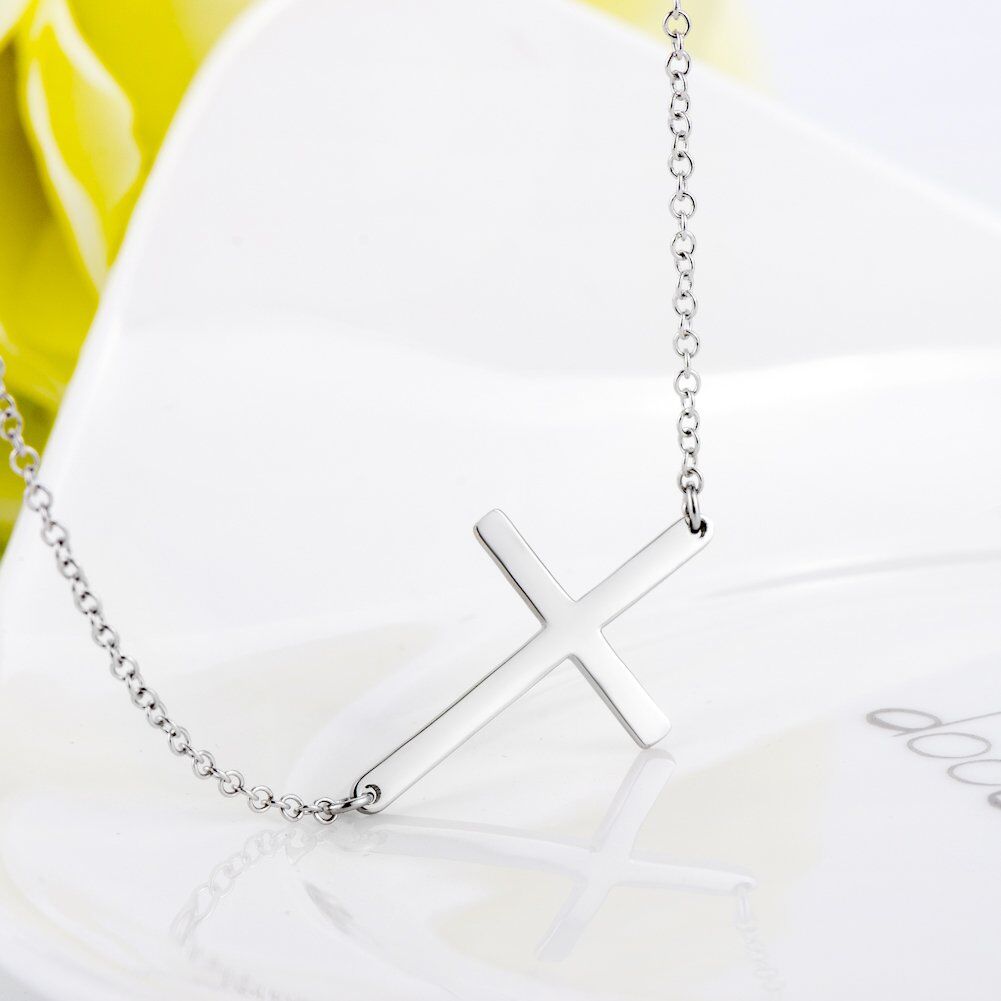 Sterling Silver Cross Pendant Necklace