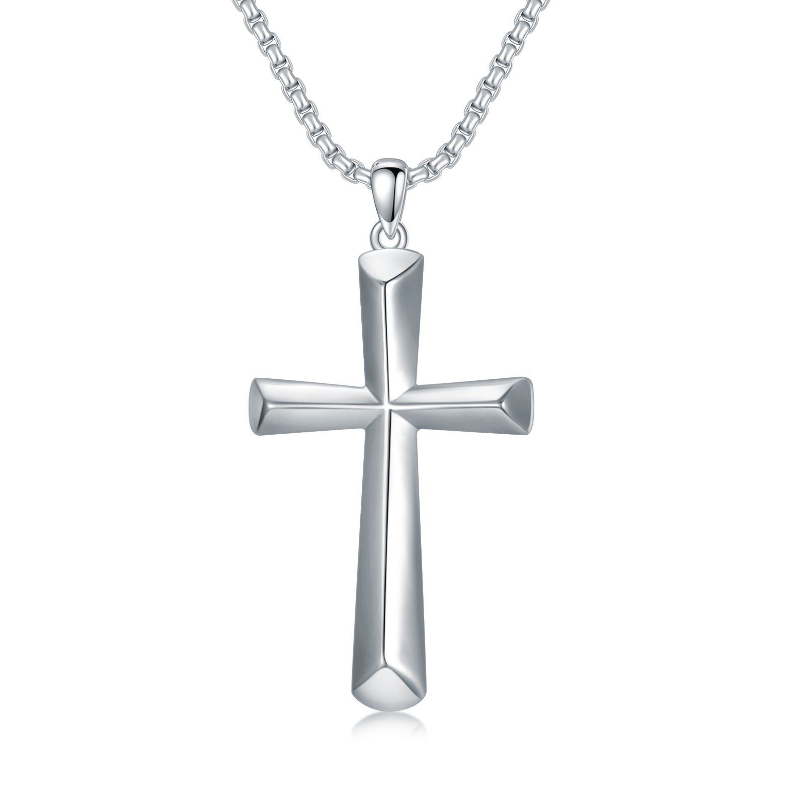 Sterling Silver Cross Pendant Necklace