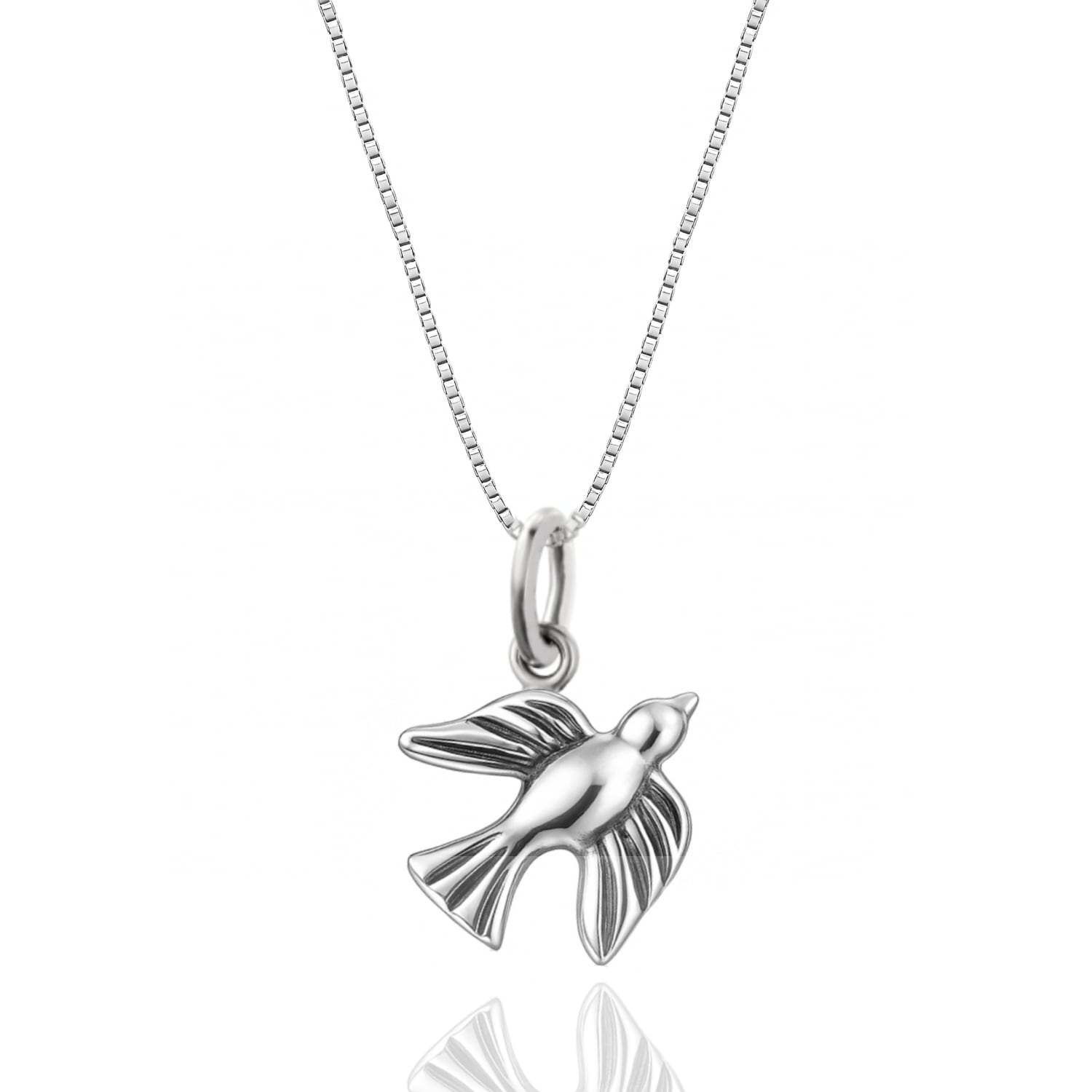 Sterling Silver Dove Necklace: A Symbol Of Elegance And Peace