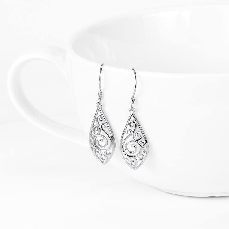 Sterling Silver Drop Earrings