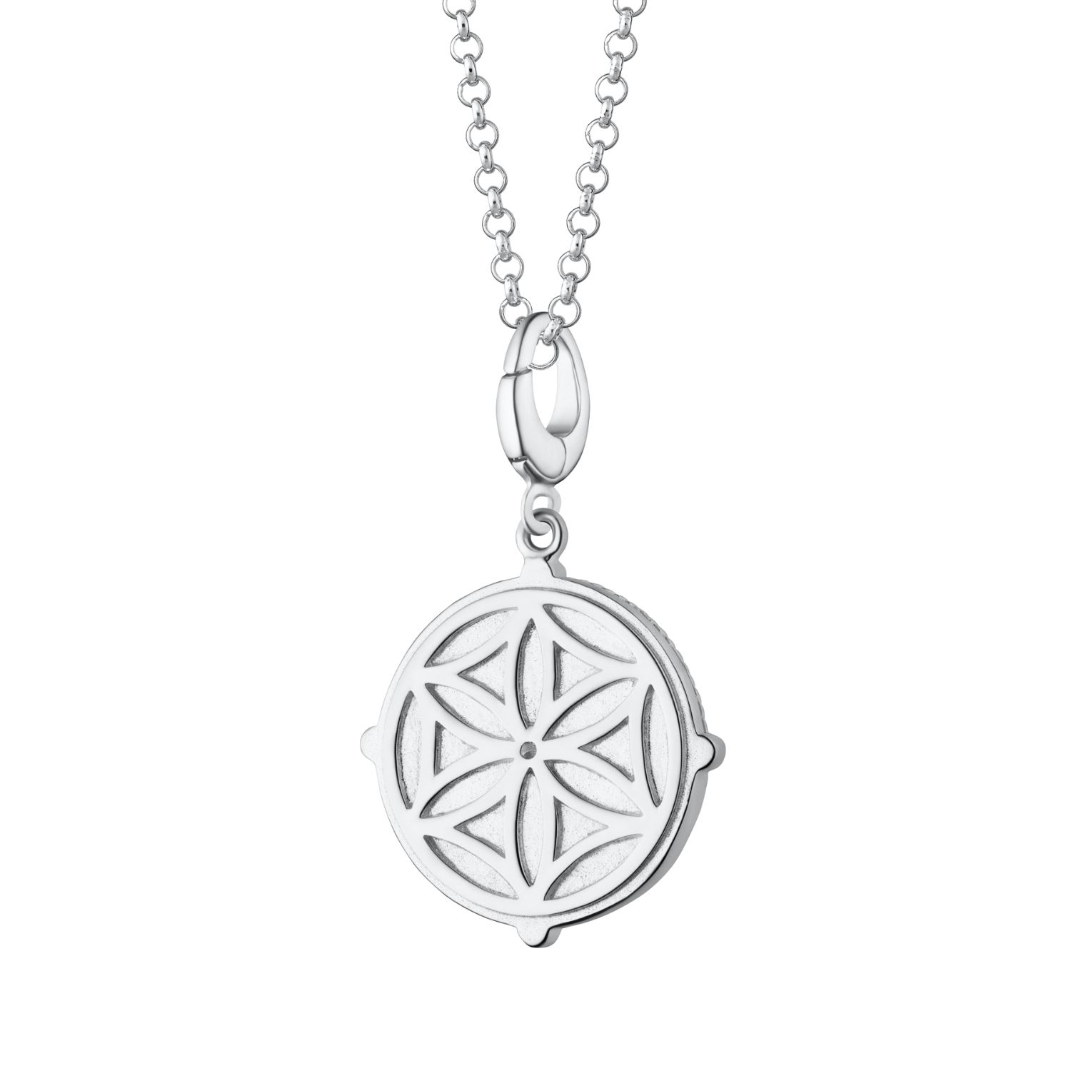 Sterling Silver Goddess Of Love Aphrodite Charm Necklace