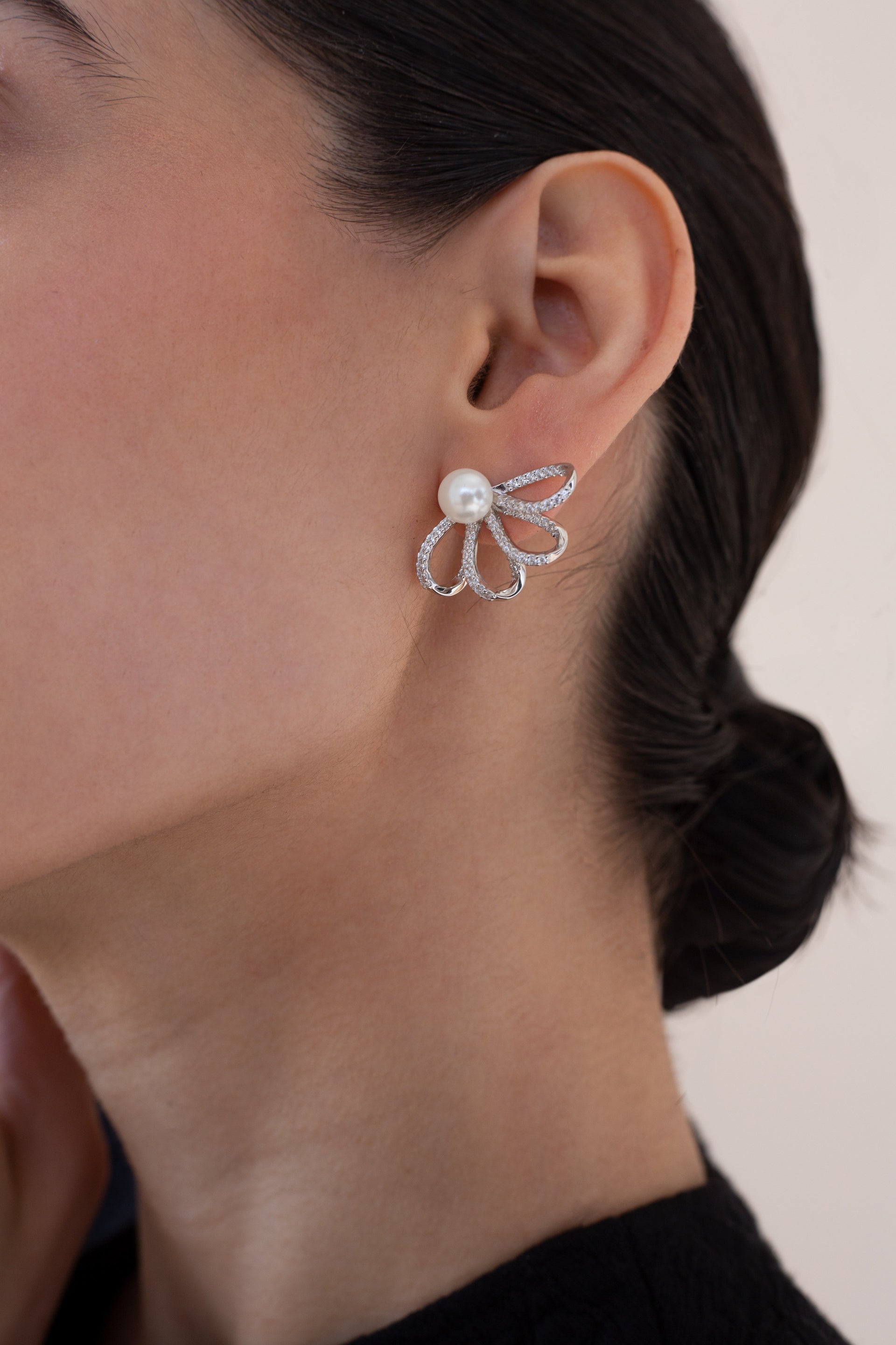 Half Bloom Earrings