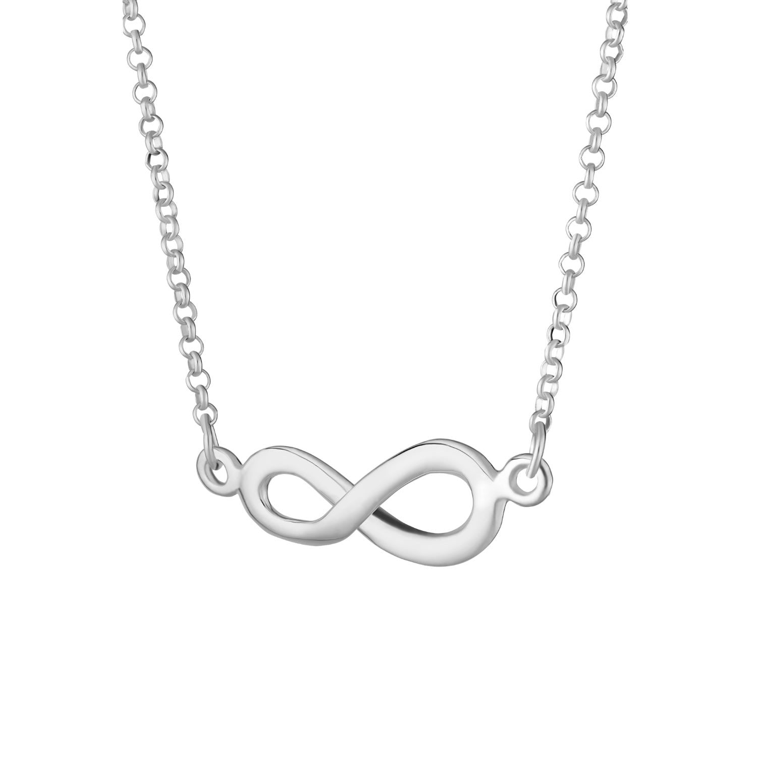 Sterling Silver Infinity Necklace