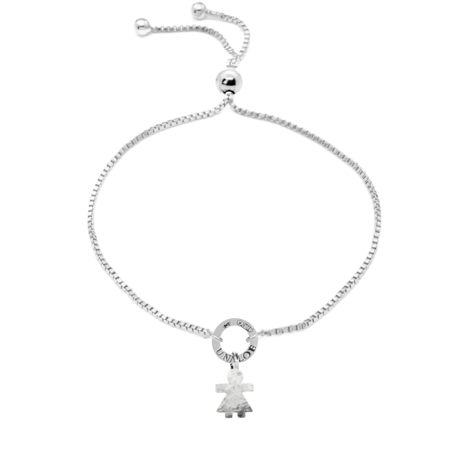 Sterling Silver Little Girl Bracelet