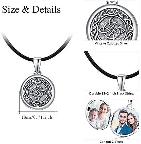 Sterling Silver Personalized Photo Personalized Photo Locket Necklace