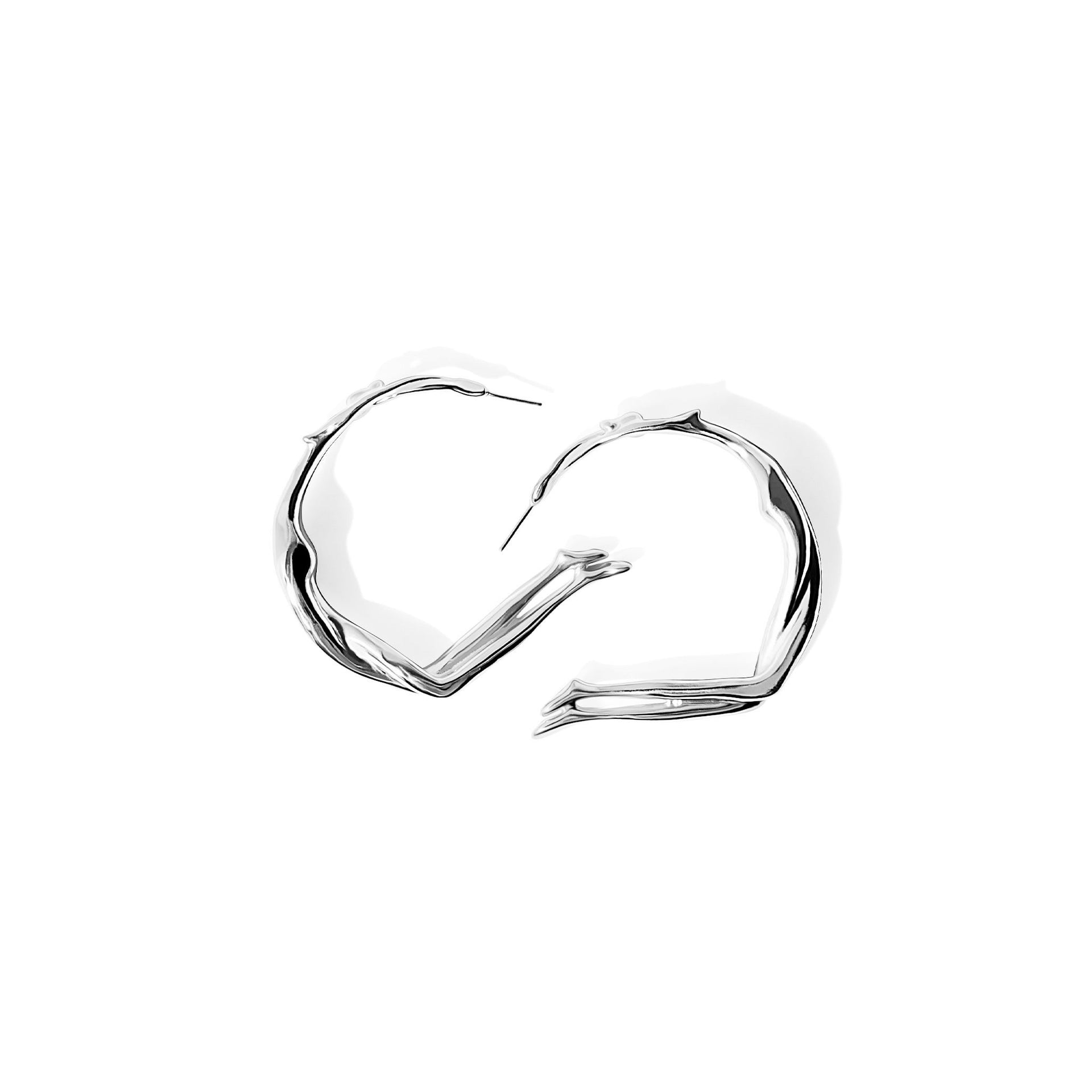 Sterling Silver Scarlett Small Hoops