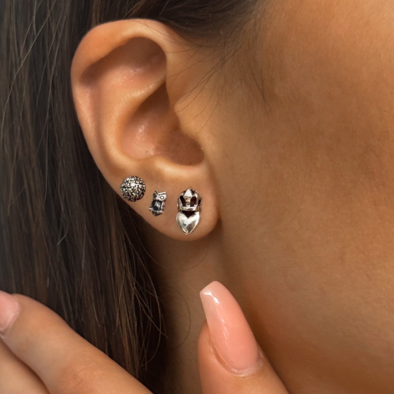 Sterling Silver Owl Earrings – Protection, Wisdom And Intuition – Women's Talisman – Unaloe Jewellery For Women