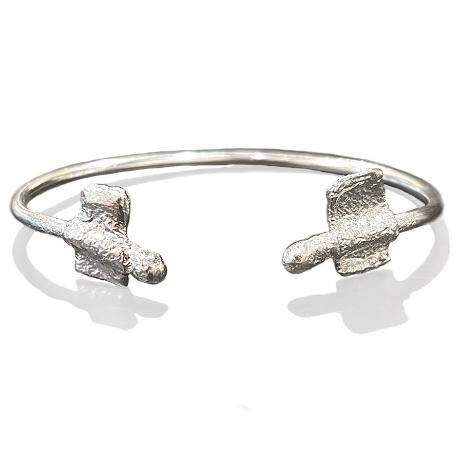 Maru Ribbon Vivian Cuff - Sterling Silver