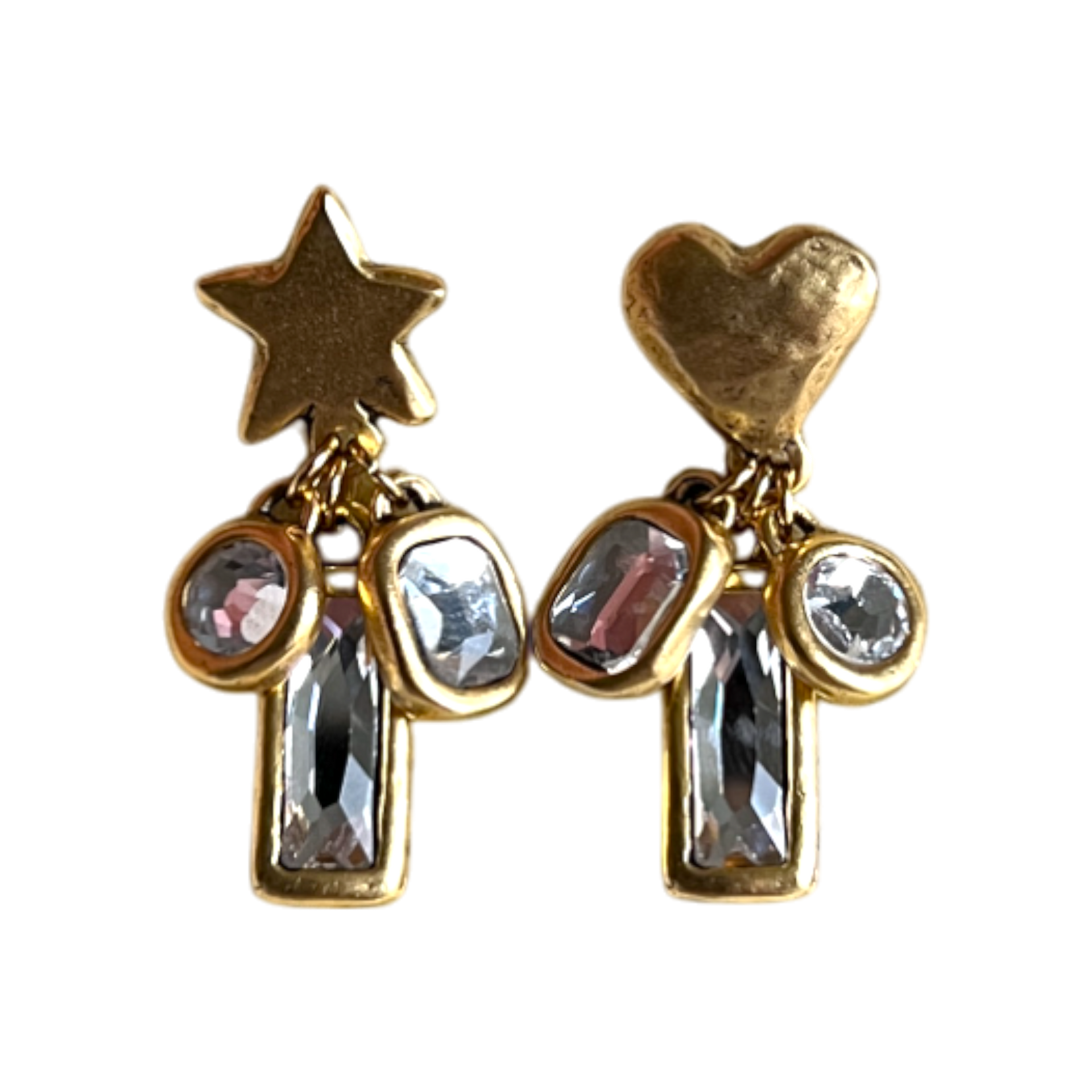 Stevie Star & Heart Earrings