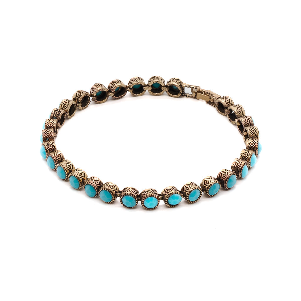 Turquoise Tennis Bracelet - Turquoise