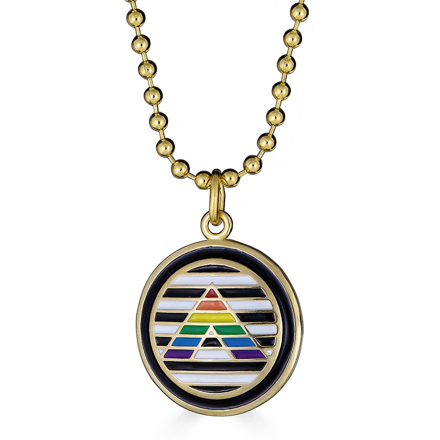 Straight Allies Striped - Pendant