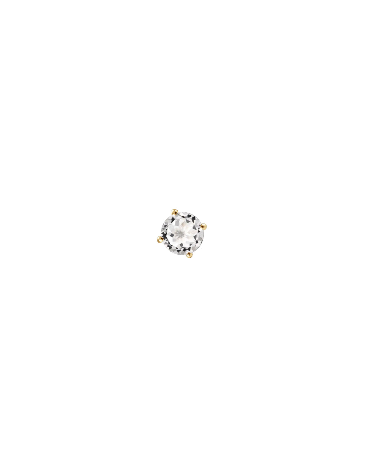 STUD EARRING ROUND
